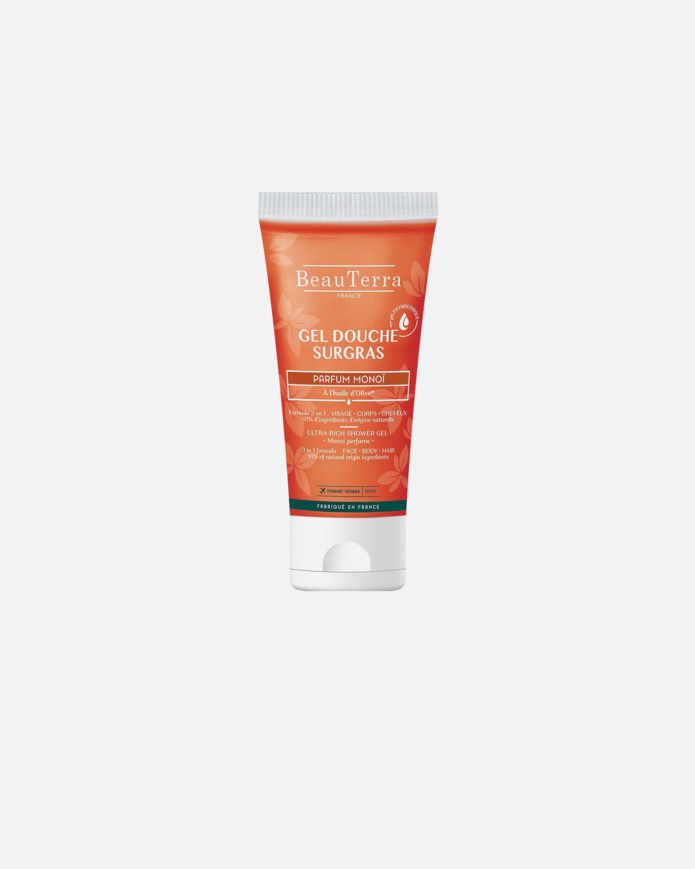 Żel pod prysznic dla Unisex Żel pod prysznic MONOI 100 ml
