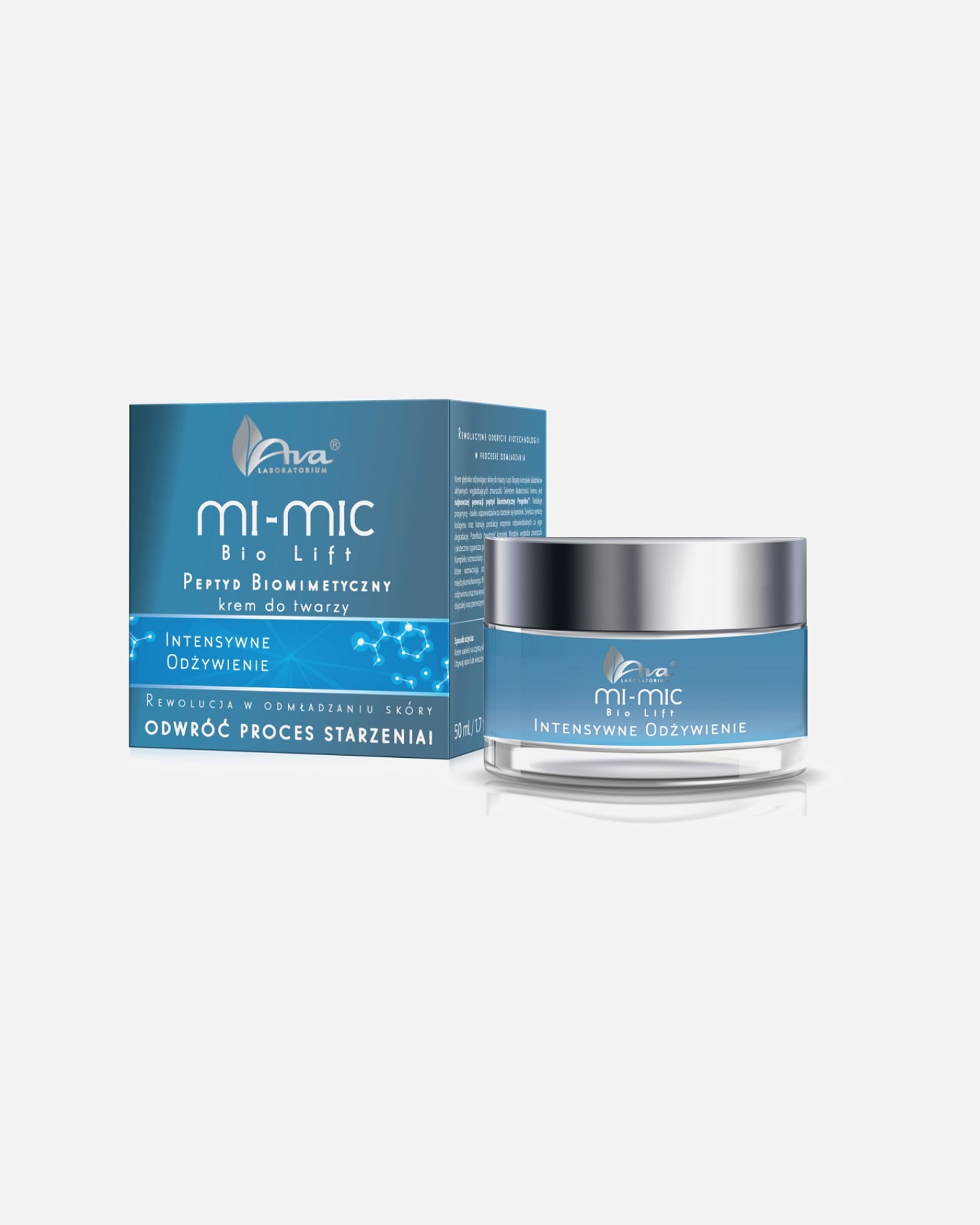 Krem do twarzy dla Kobieta Ava laboratorium Mi-Mic Bio Lift 50 ml
