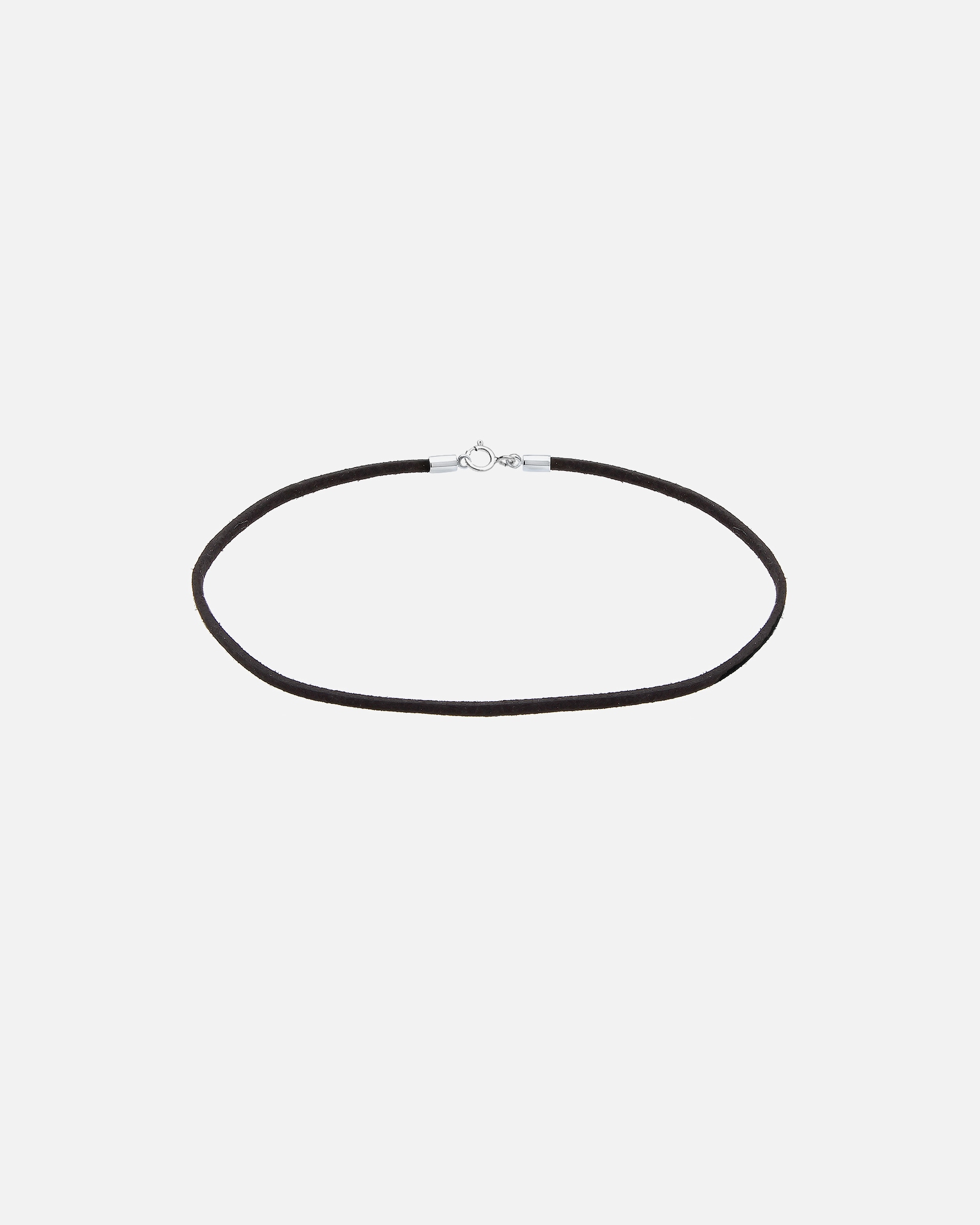 Naszyjnik dla Kobieta Elli Damski Choker Basic Trend z czarnego zamszu w srebrze 925 Sterling Silver 86093 36
