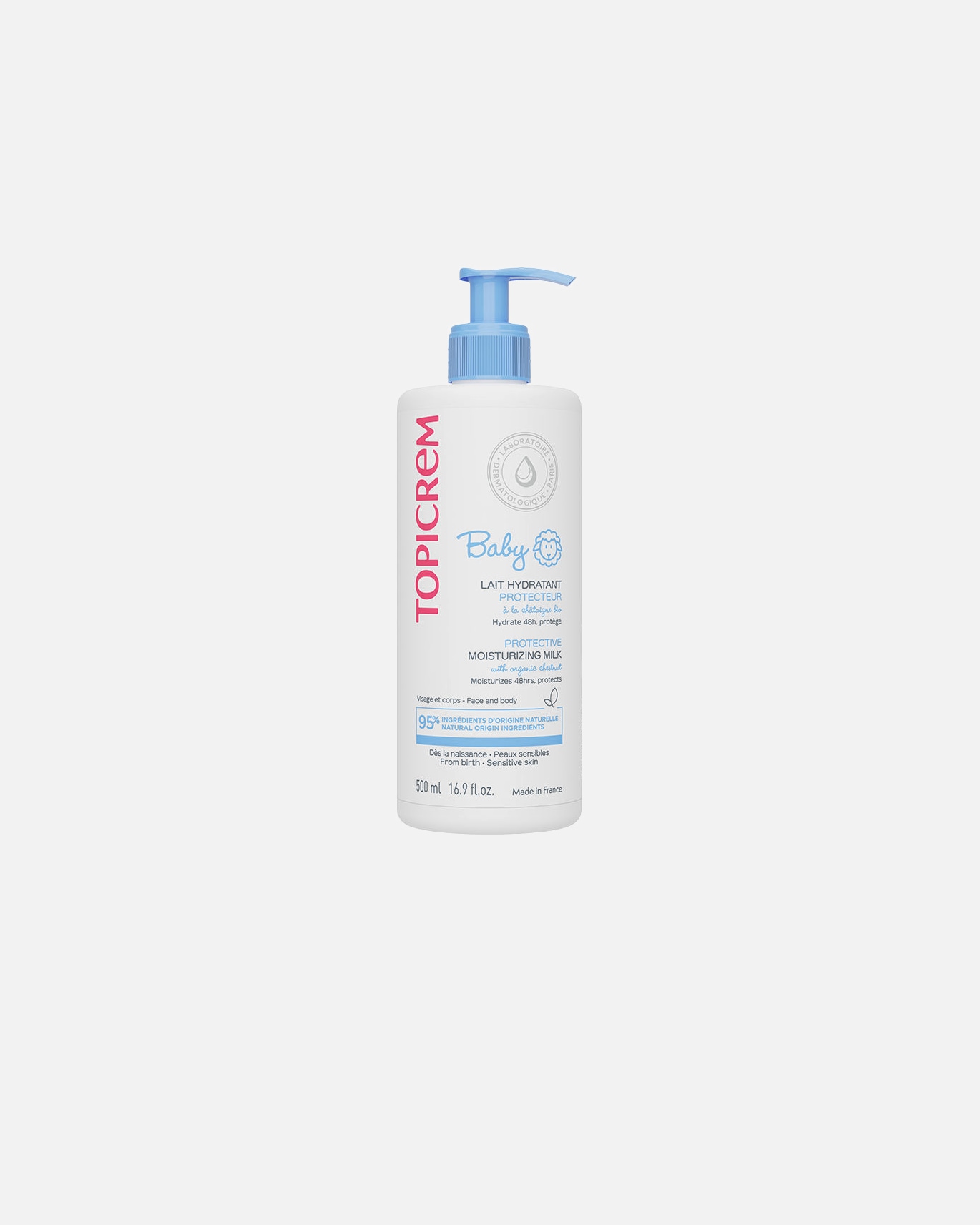 Mleczko do ciała dla Unisex Topicrem 500 ml