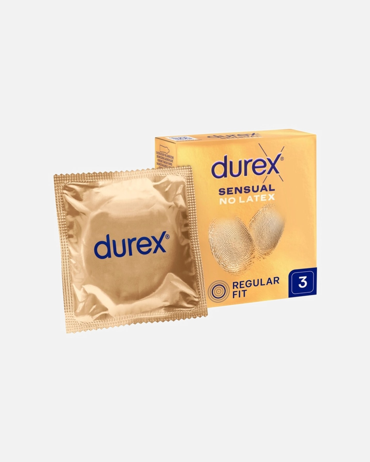 Prezerwatywa dla Mężczyzna Durex Sensual No Latex 3 szt