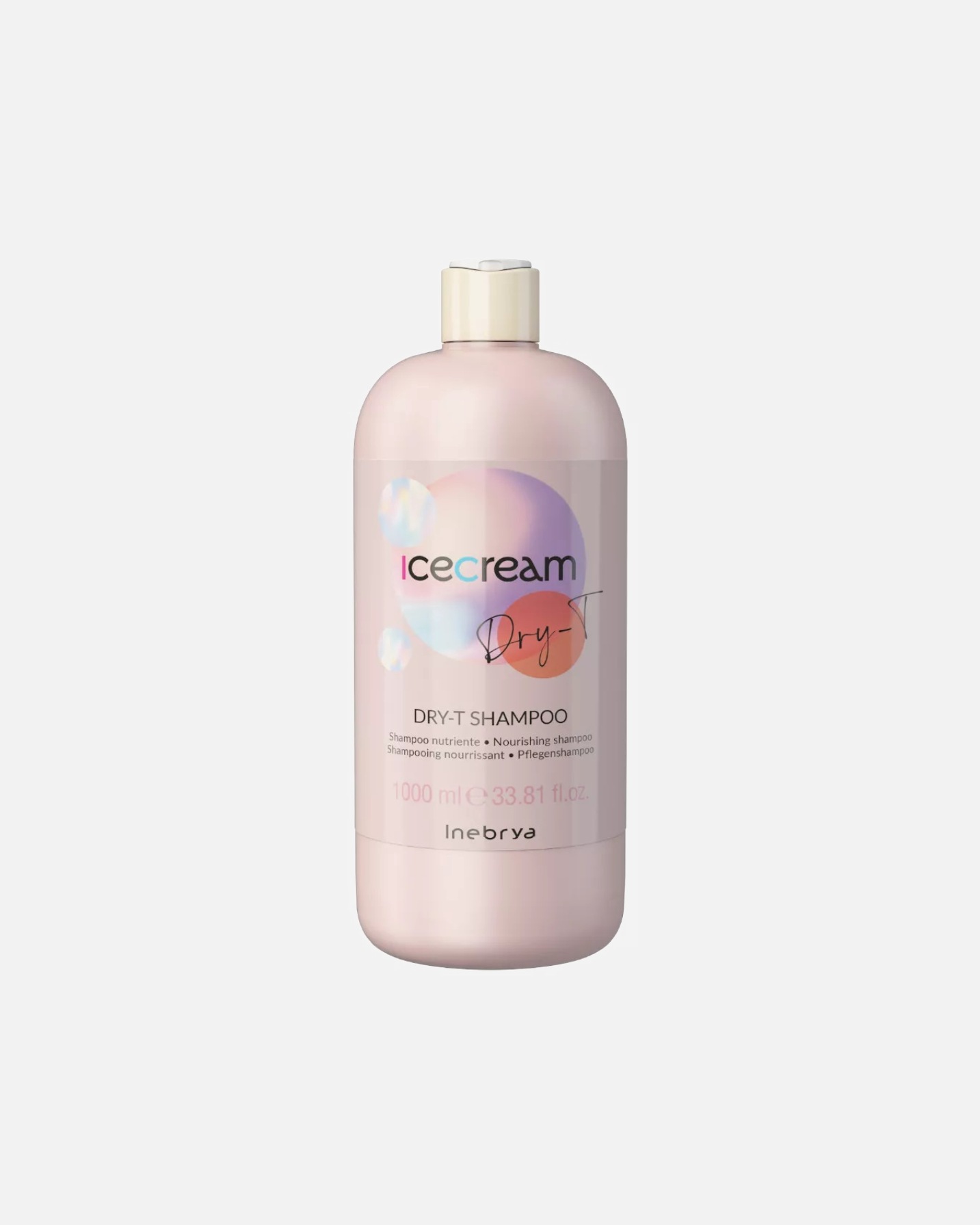 Szampon do włosów dla Kobieta Inebrya Ice Cream Dry-T - gama produktów nawilżających 1000 ml
