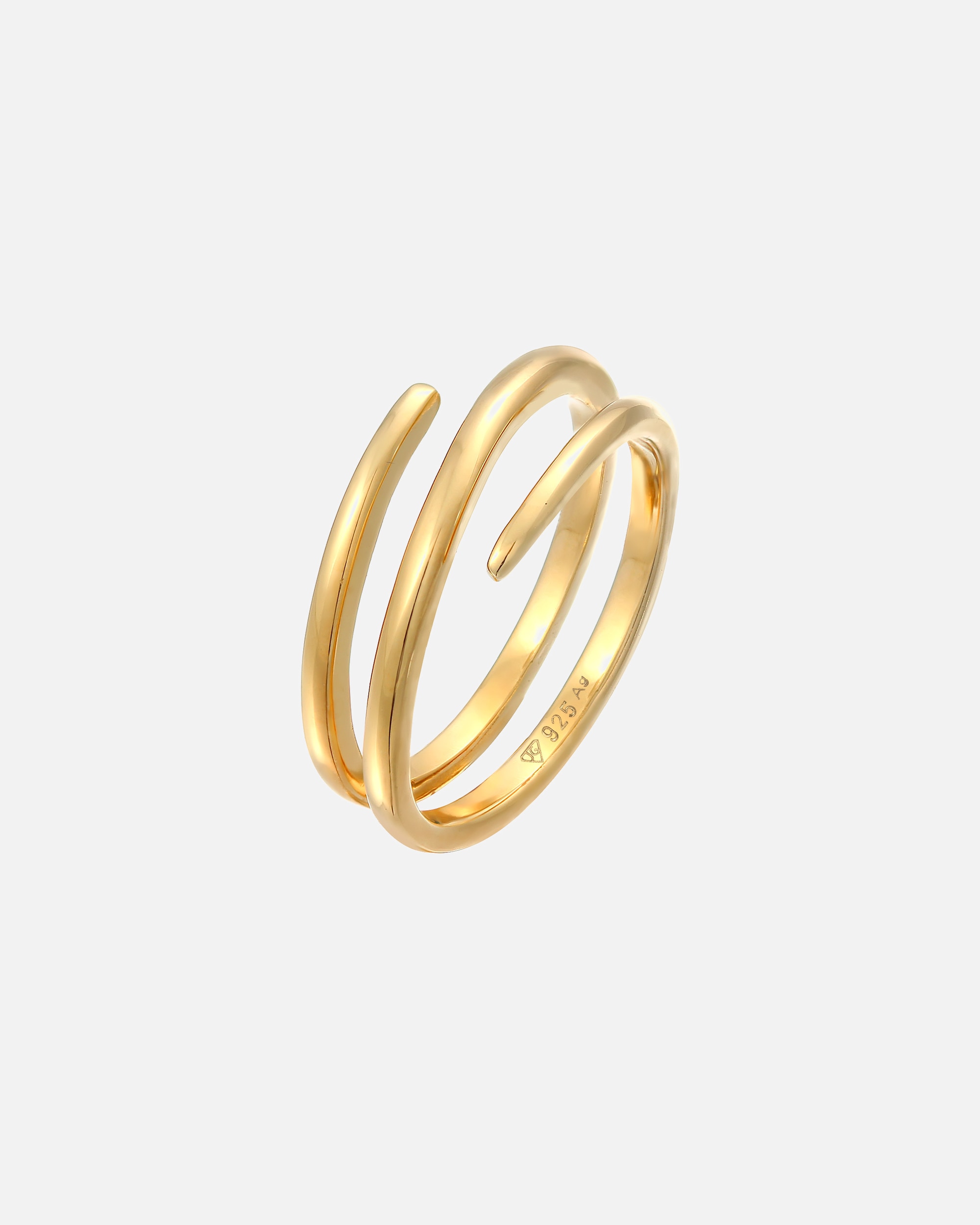 Pierścionek dla Kobieta Elli Damski Statement filigranowy zawijany w srebrze 925 Sterling Silver 46