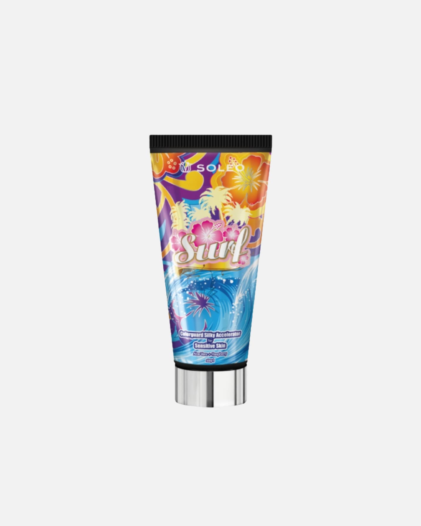 Balsam do opalania dla Unisex Soleo Default Brand Line Przyspieszacz opalania do jasnej cery z ekstraktem z malin 150 ml