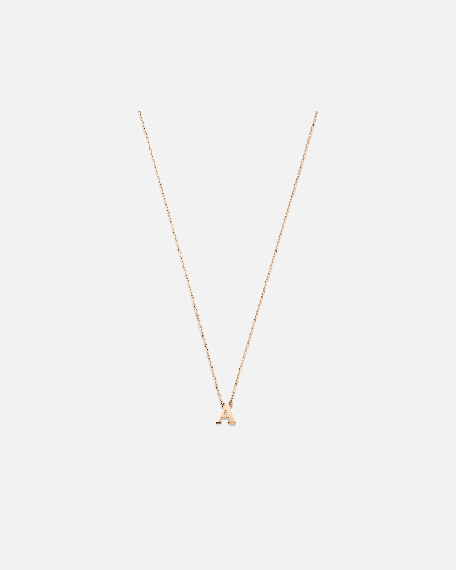 Naszyjnik dla Kobieta Isabel Bernard Naszyjnik Isabel Bernard La Concorde Chloé - 14-karatowe różowe złoto Letter A - Z Różowe złoto