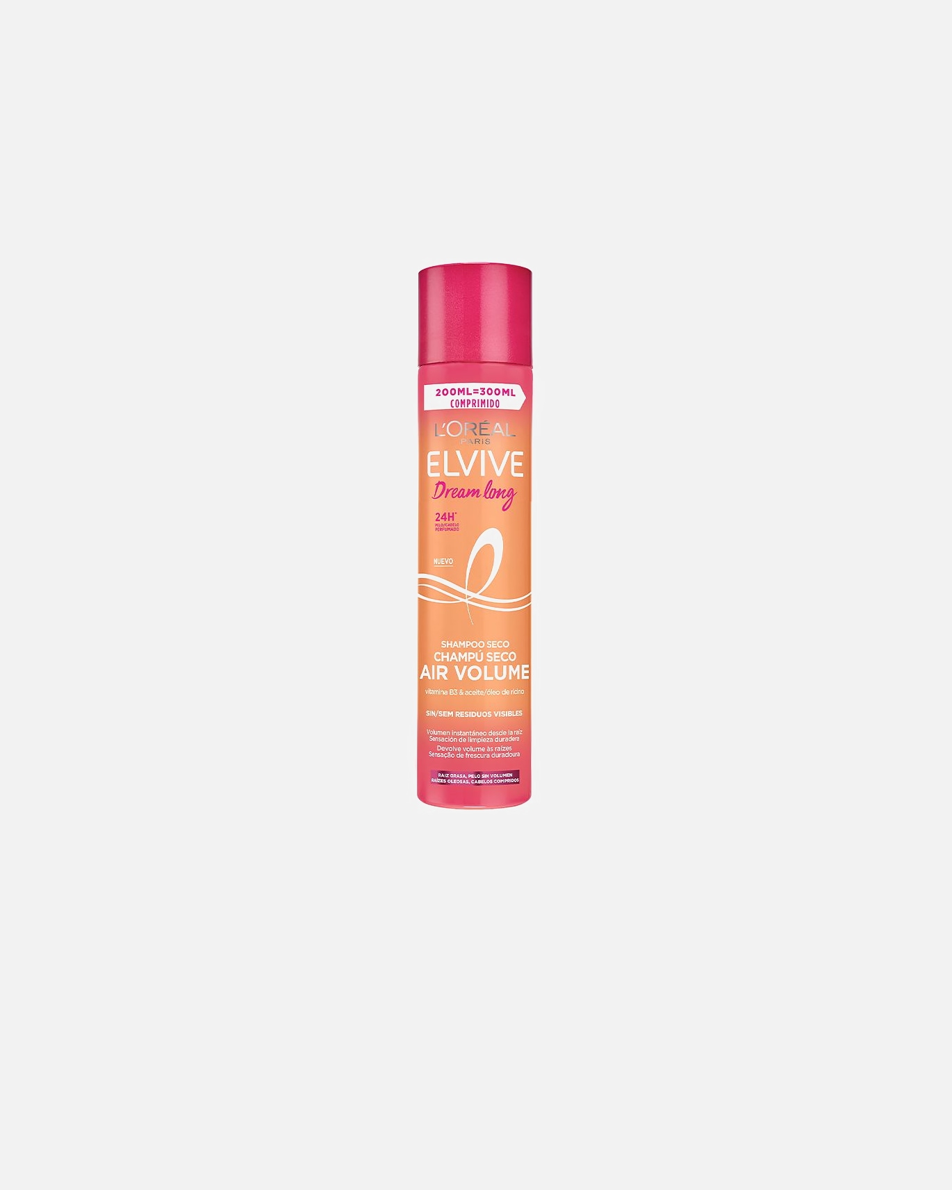 Suchy szampon dla Kobieta L’Oréal Paris ELVIVE DREAM LONG suchy szampon zwiększający objętość powietrza 200 ml