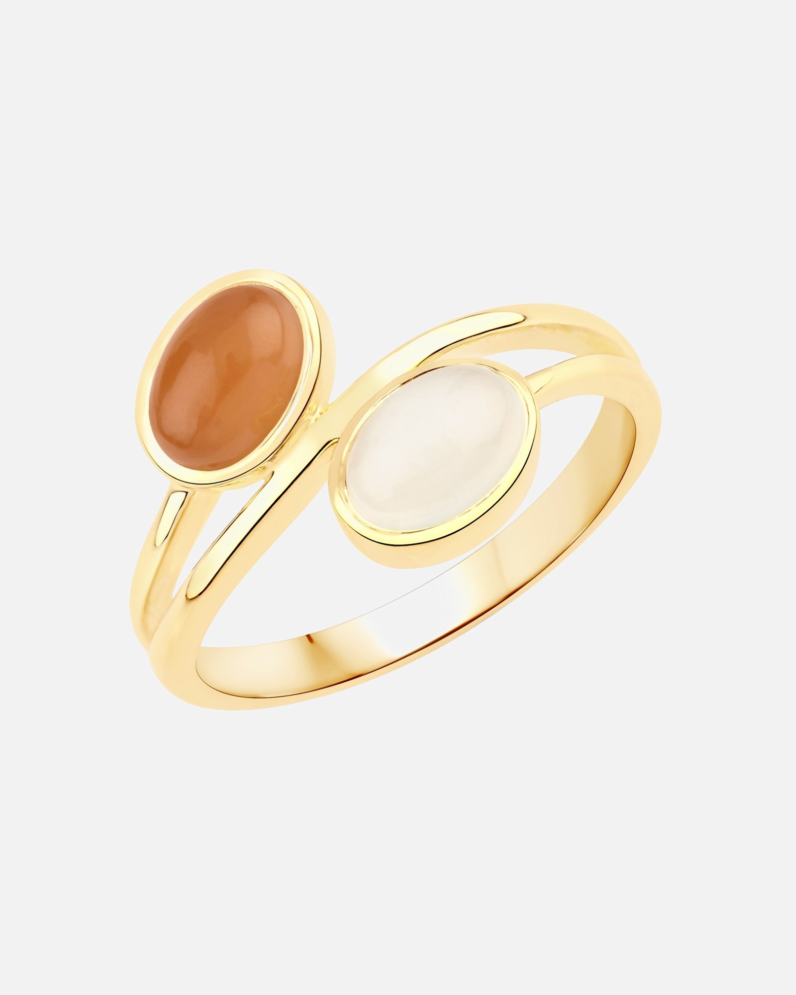 Pierścionek dla Kobieta Rafaela Donata Pierścionek Srebro wysokiej próby Żółte złoto 50