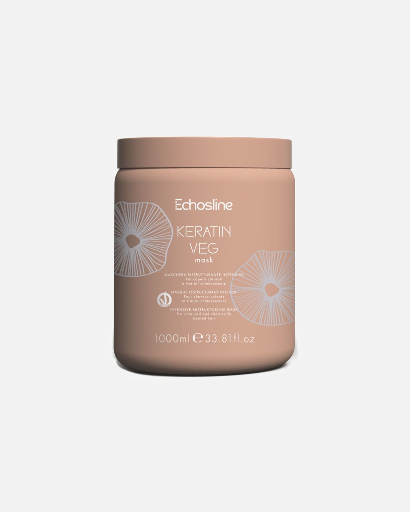 Maska do włosów dla Kobieta Echosline Keratin Veg 1000 ml