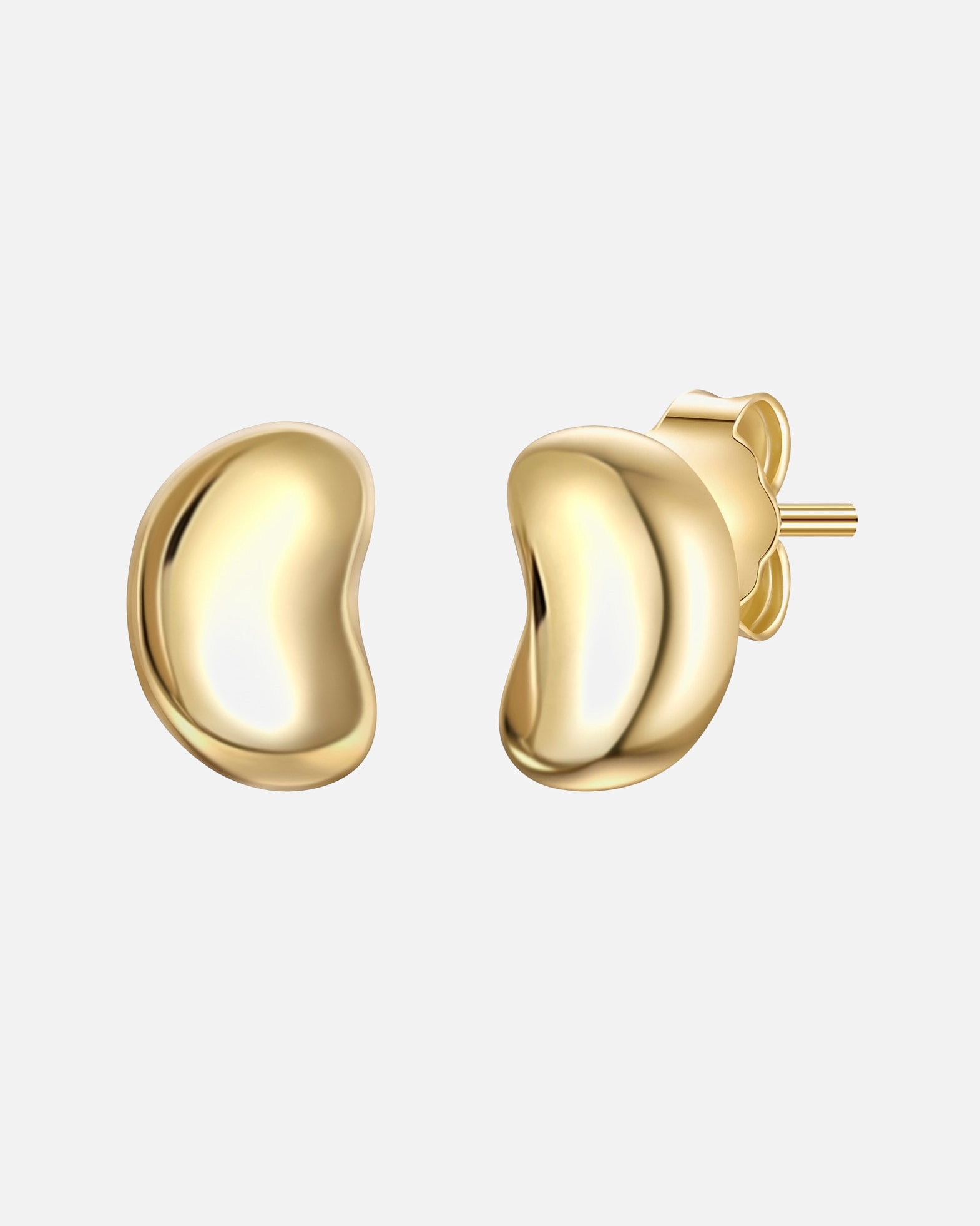 Kolczyki dla Kobieta Glanzstücke München Kolczyki ze srebra próby 925 w kolorze zóltego zlota 7,1 mm