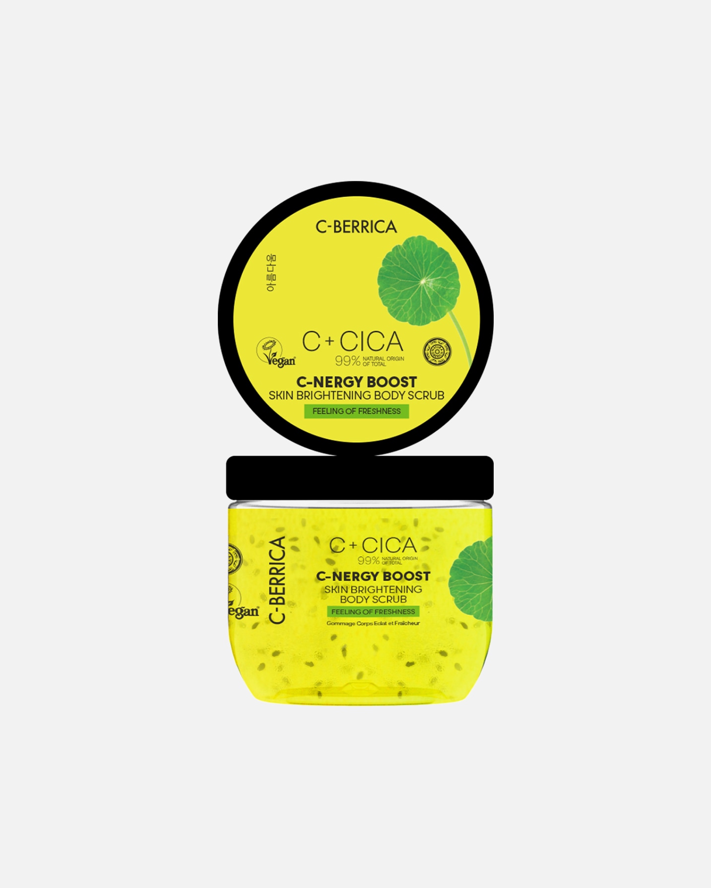 Peeling do ciała dla Kobieta Natura Siberica Cica C-Berrica 200 ml