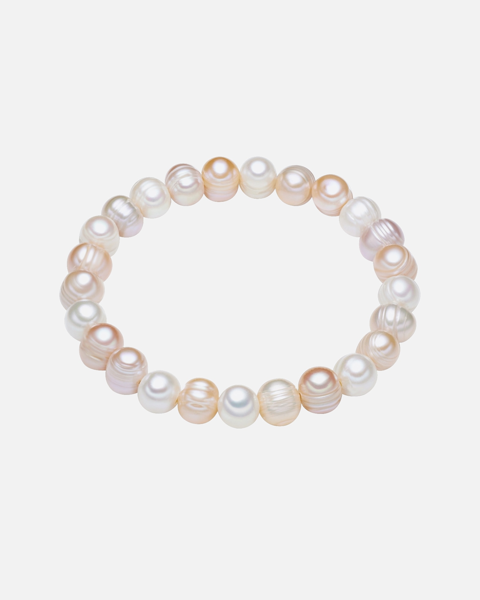 Bransoletka dla Kobieta Lulu & Jane Bransoletka z perel z perel hodowlanych slodkowodnych w multicolor z perlami potato 21,0 cm
