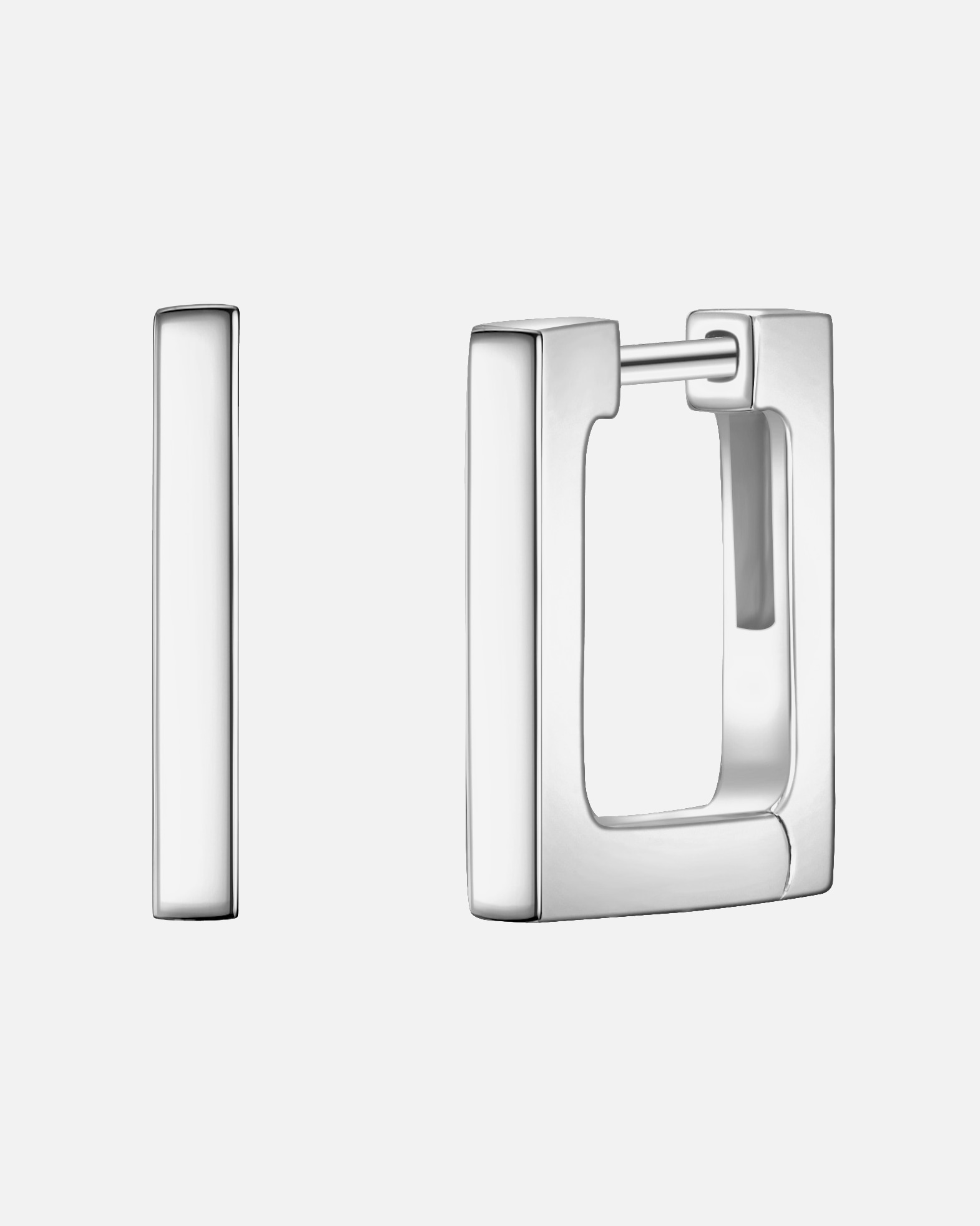 Obrączki dla Kobieta Glanzstücke München Kolczyki z Srebro wysokiej próby w Srebrny 14,9 mm