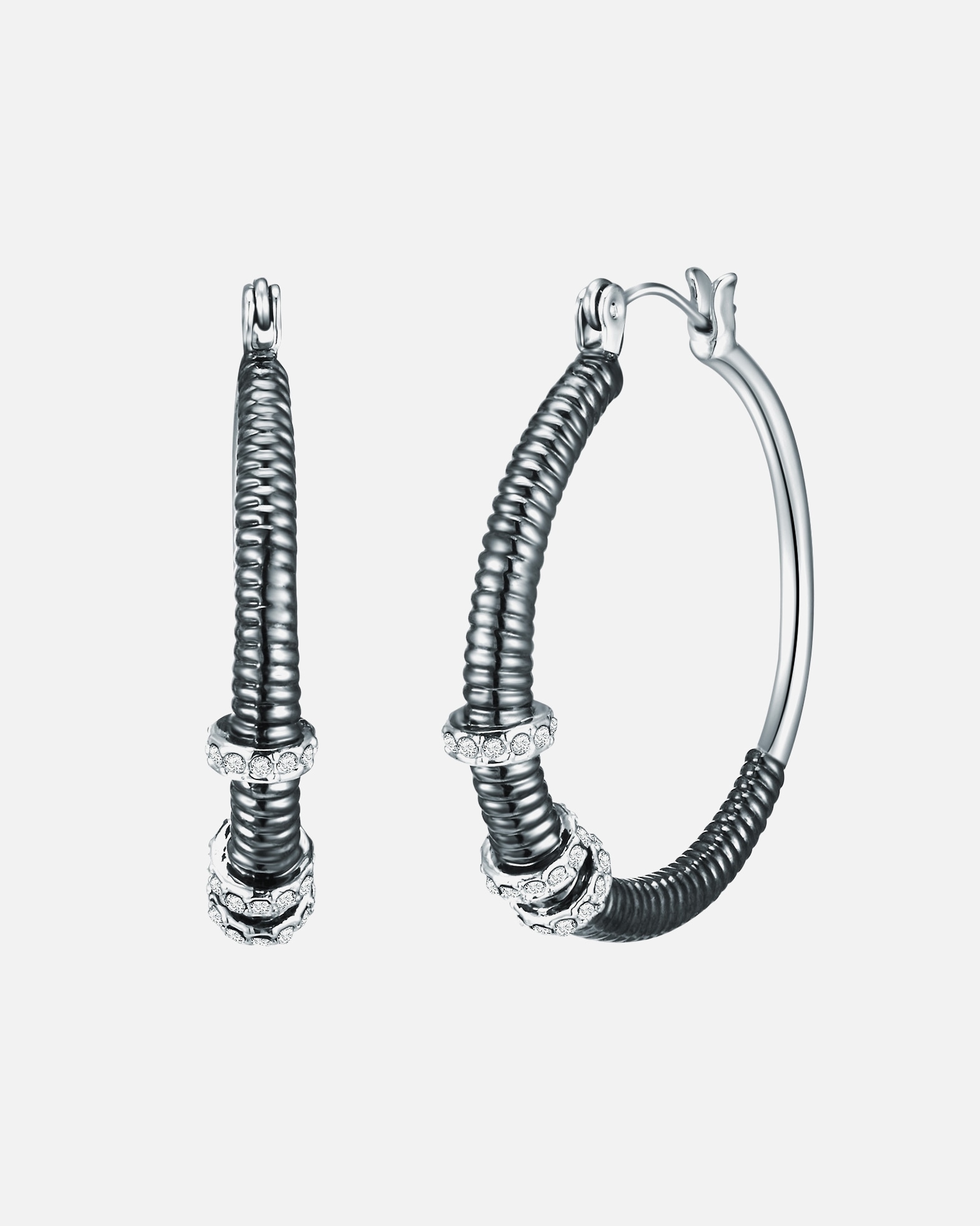 Obrączki dla Kobieta Stop metali Zdobienie kryształkami Swarovski® 35,9 mm