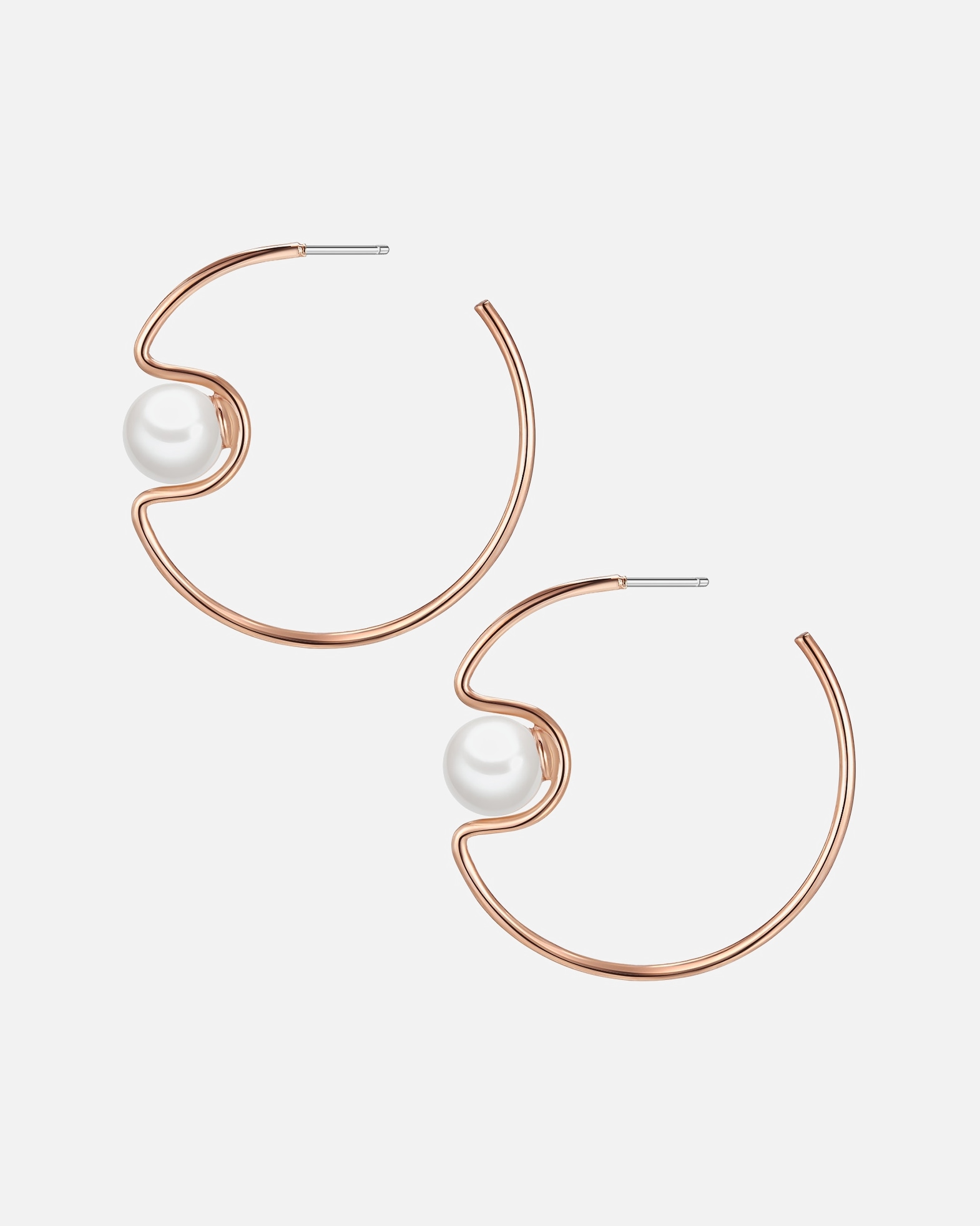 Obrączki dla Kobieta Lulu & Jane Stop metali Sztuczna perła 40,1 mm