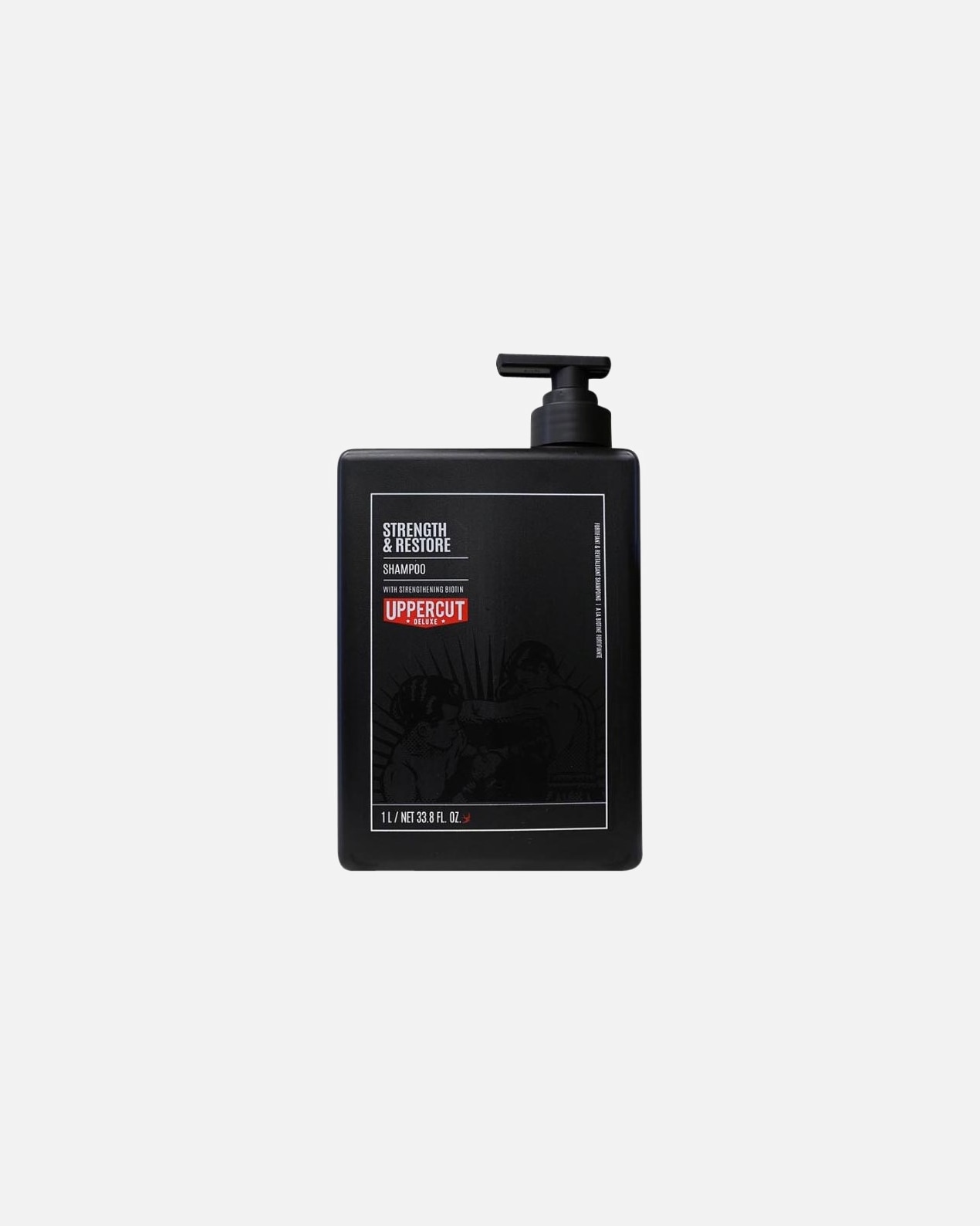 Szampon do włosów dla Mężczyzna UPPERCUT DELUXE Szampon wzmacniający i odbudowujący 1.000 ml