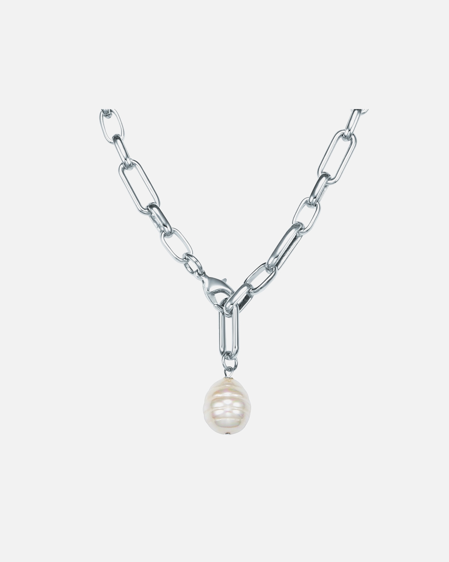 Naszyjnik dla Kobieta Lulu & Jane Stop metali Sztuczna perła 50,0 cm