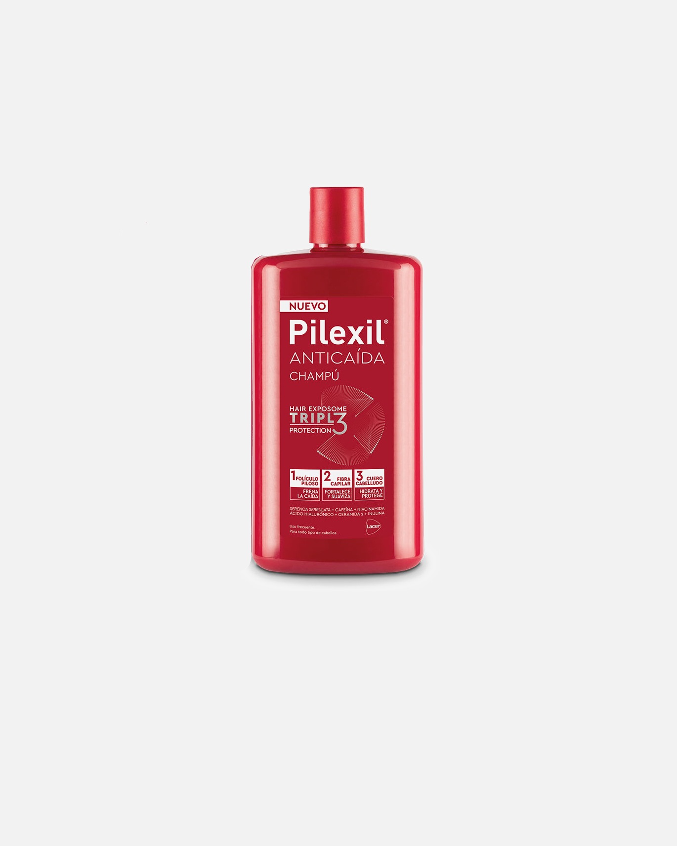 Szampon do włosów dla Unisex Pilexil PILEXIL szampon przeciw wypadaniu włosów potrójna ochrona 450 ml