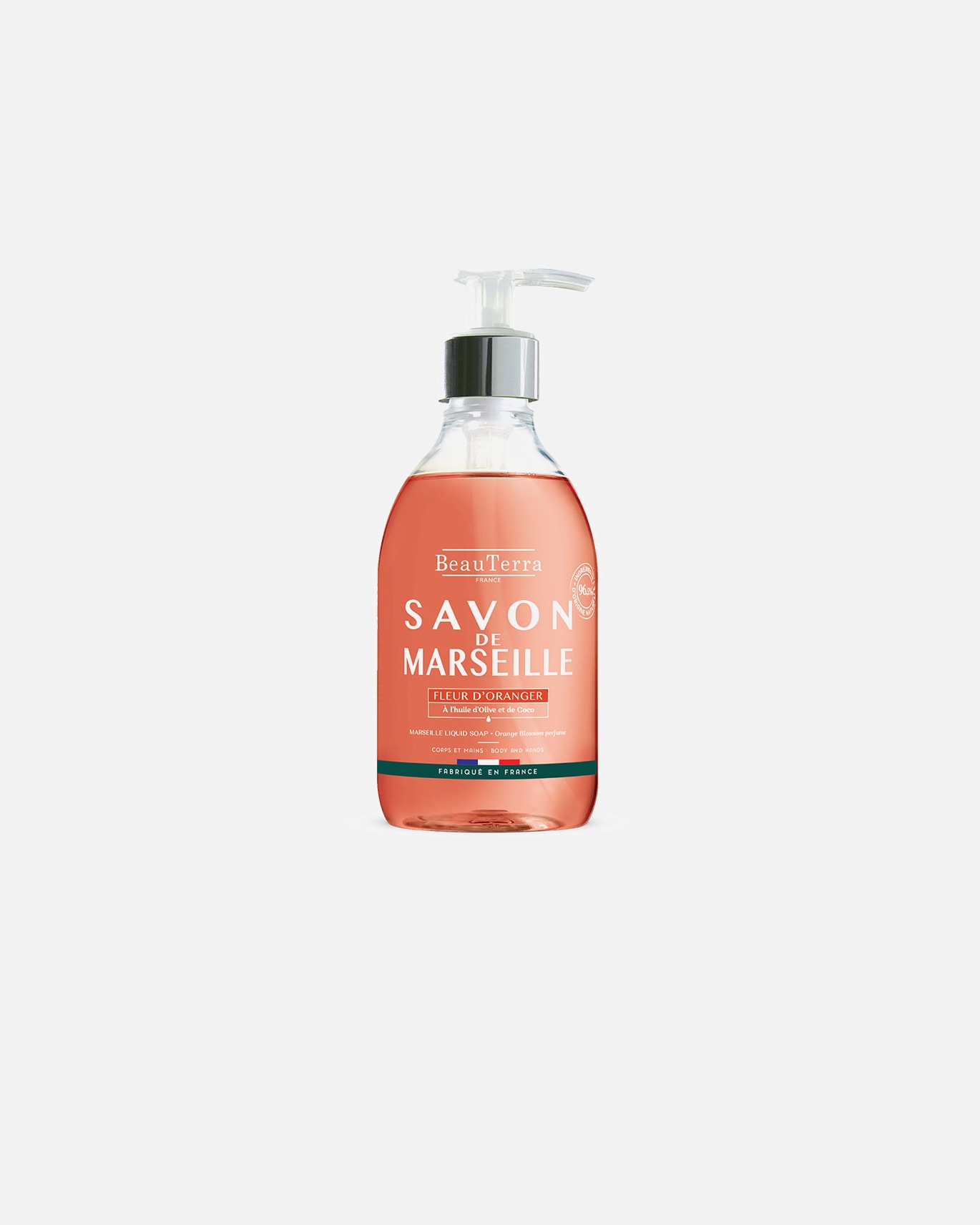 Żel pod prysznic dla Unisex Mydło MARSEILLE kwiat pomarańczy 300 ml