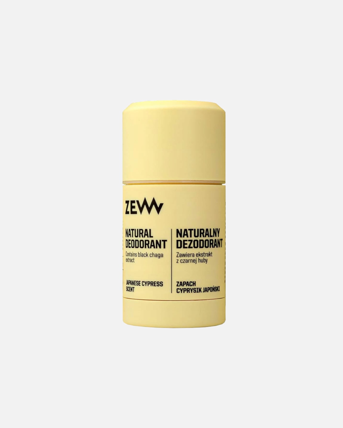 Dezodorant dla Mężczyzna Zew for men Linia z czarną hubą 80 g