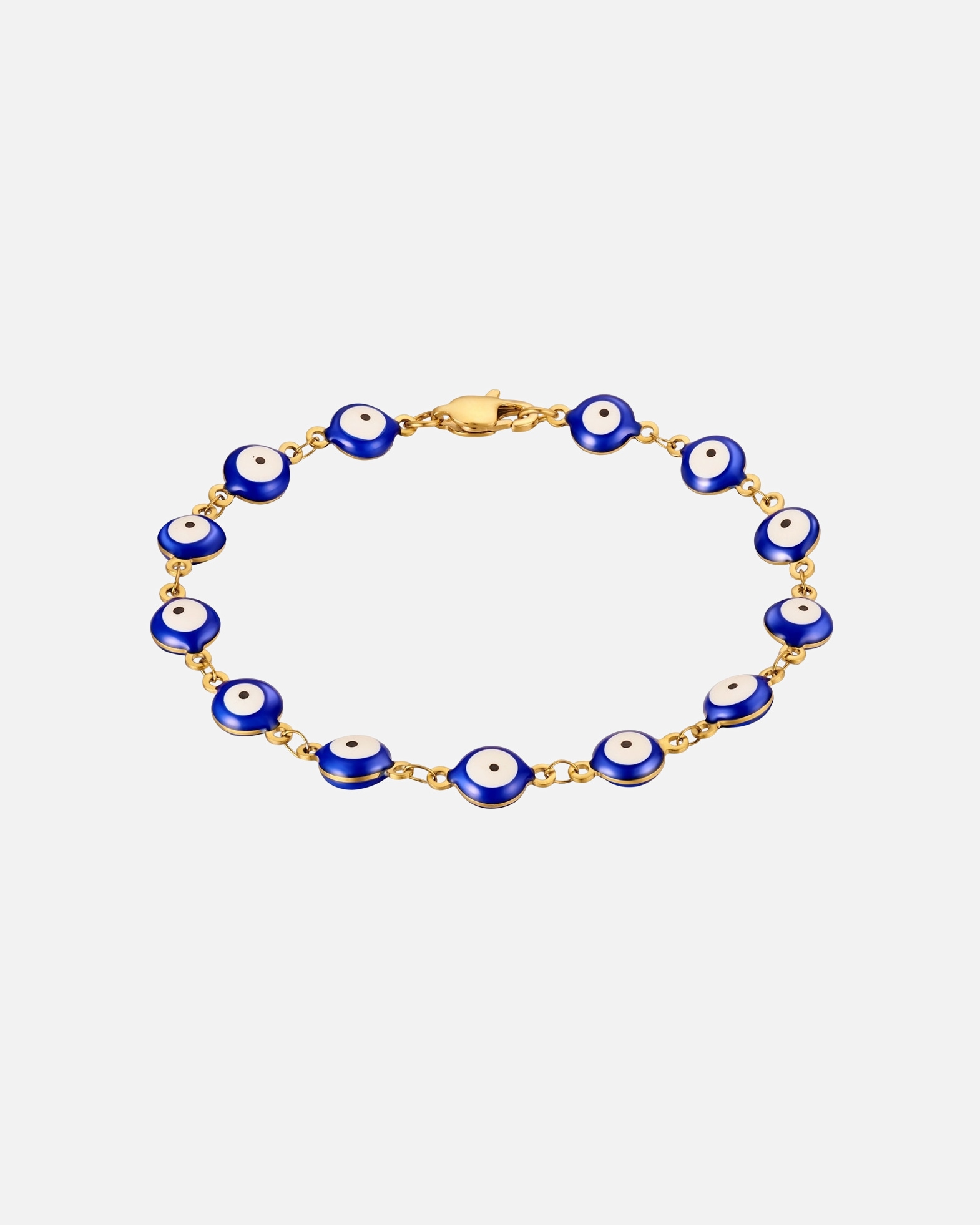 Bransoletka dla Mężczyzna True Rebels Bransoletka Allsehendes Auge ze Stali Nierdzewnej w zlotym 21 cm