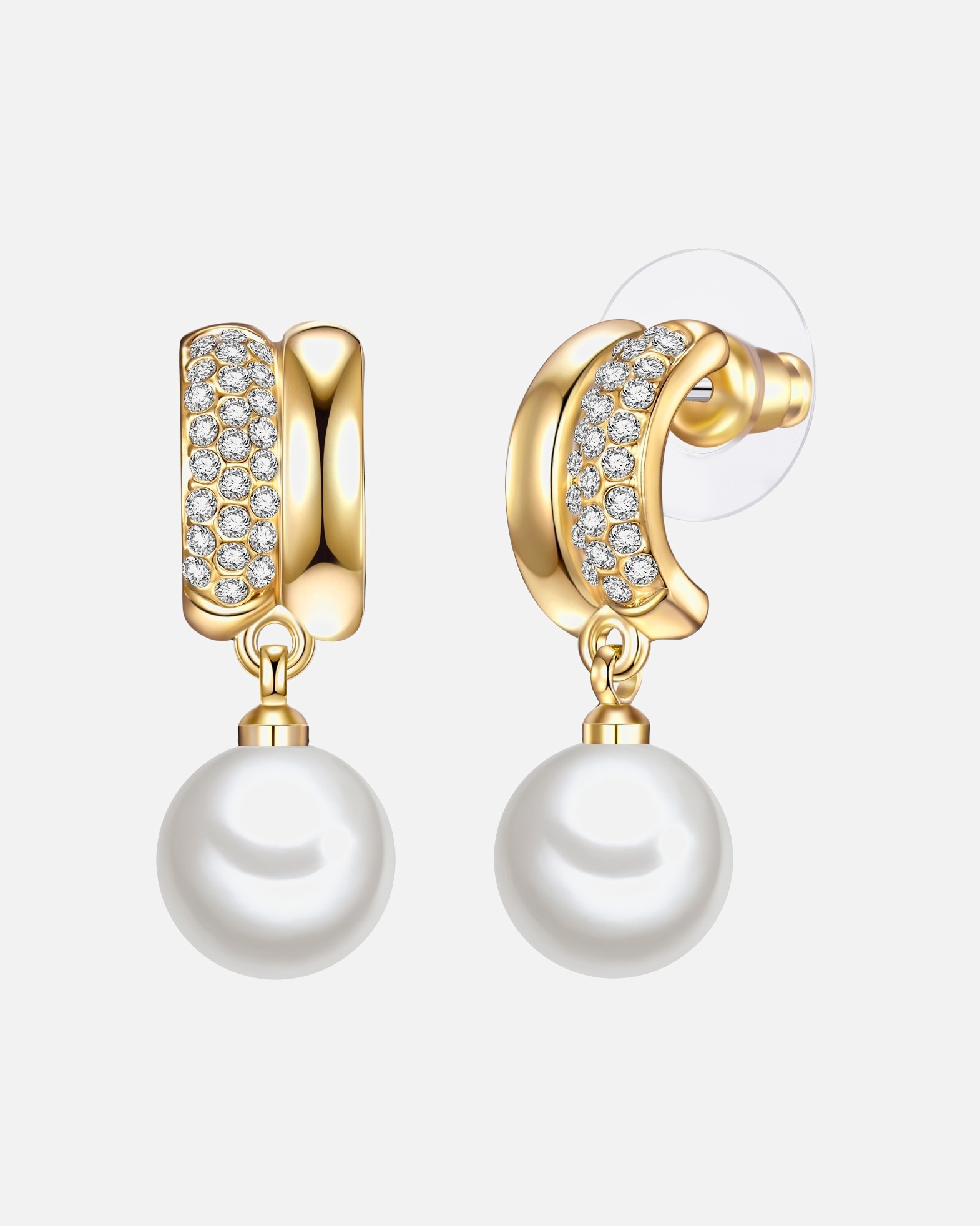 Obrączki dla Kobieta Stop metali Szkło Sztuczna perła 28,5 mm