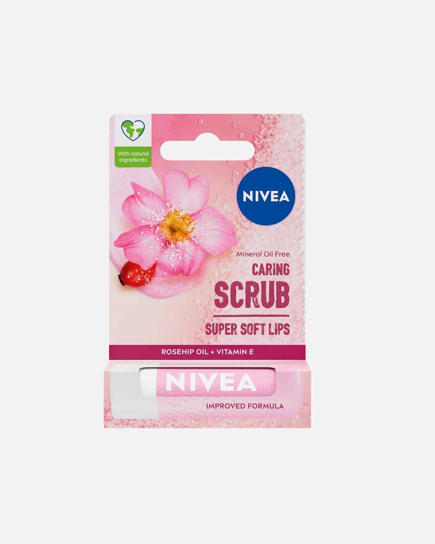 Peeling do twarzy dla Kobieta NIVEA Caring Scrub Super Soft Lips 4.8 g