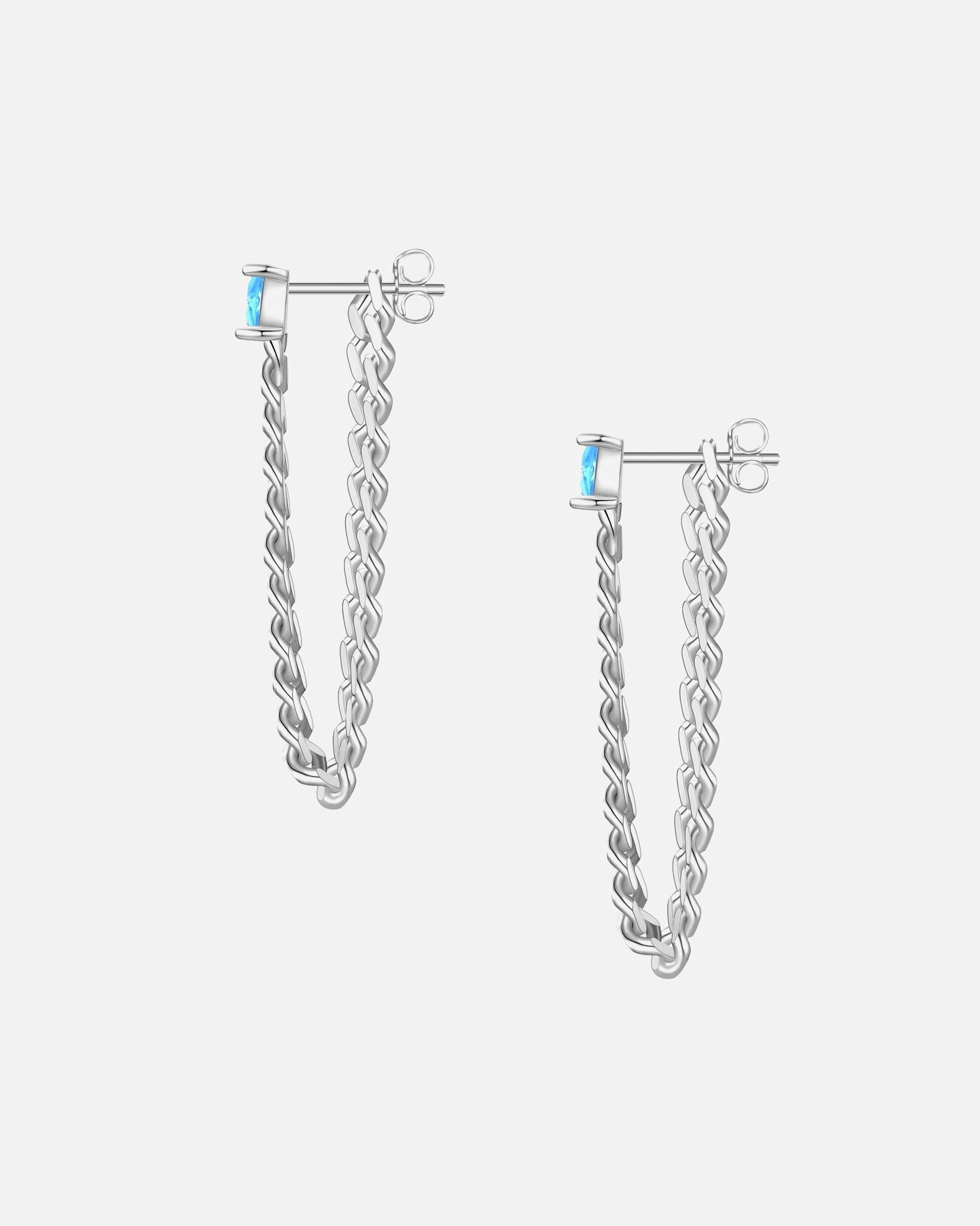 Kolczyki dla Kobieta Glanzstücke München Kolczyki z Srebro wysokiej próby w Srebrny 34,1 mm