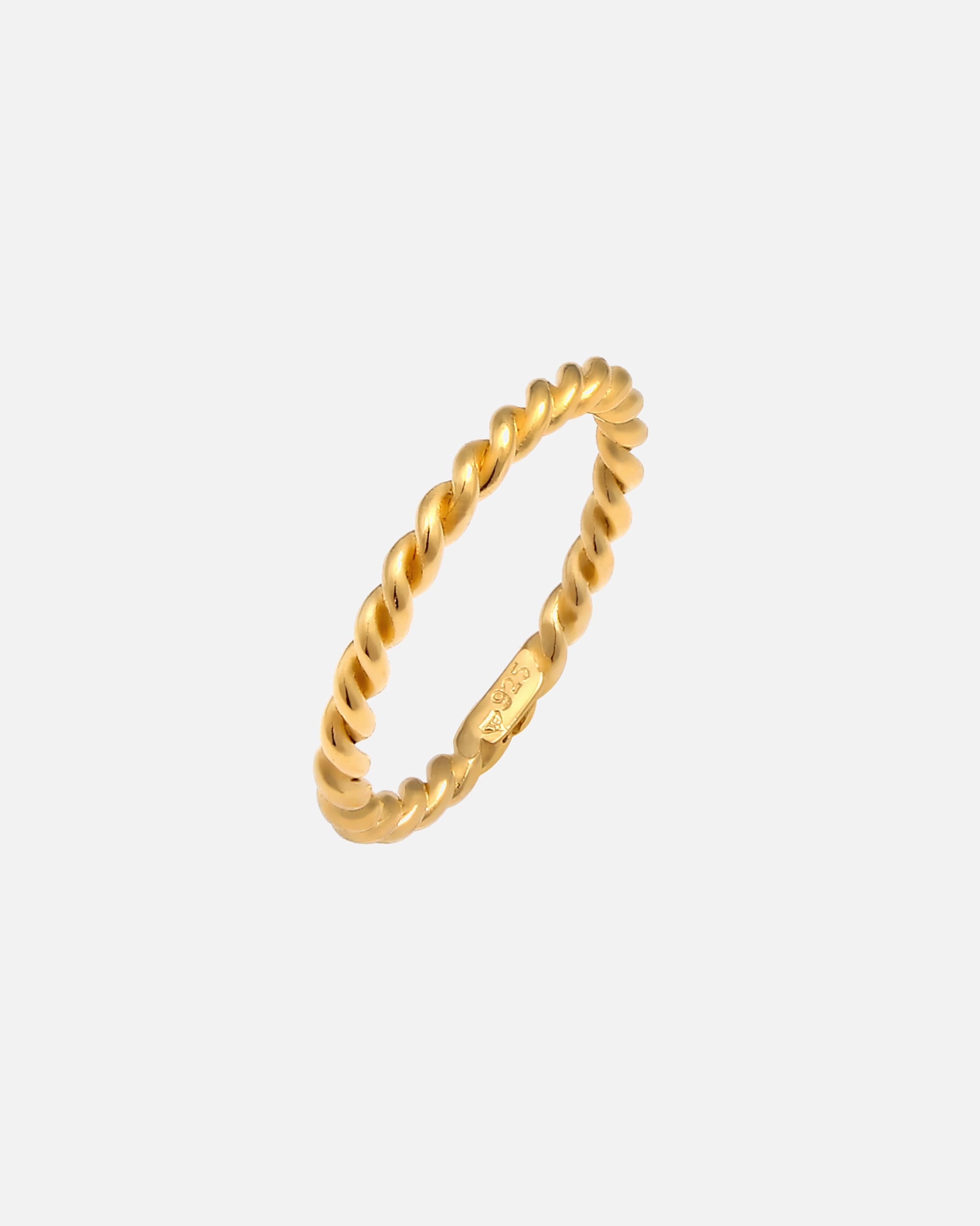 Pierścionek dla Kobieta Nenalina Ladies Twisted Basic Plain Trend w srebrze 925 Sterling Silver 54