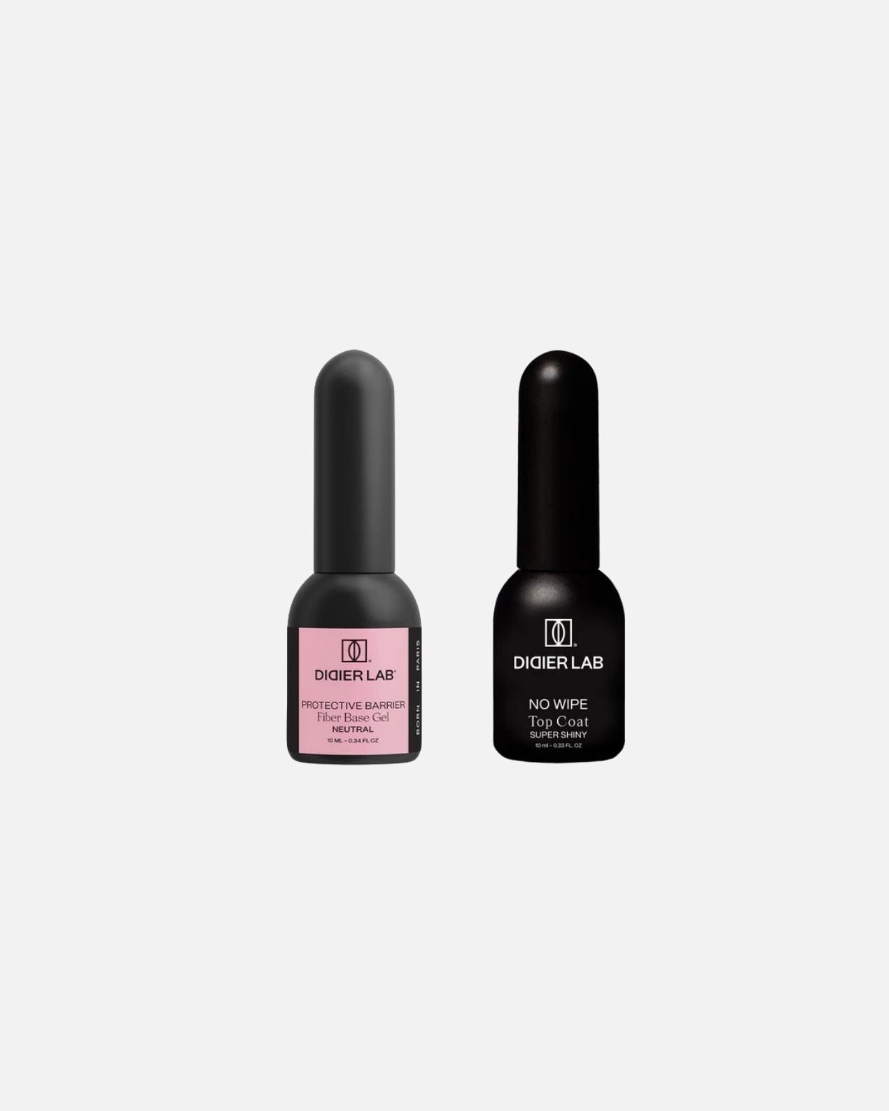 Zestaw lakierów do paznokci dla Unisex Didier LAB Regenerująca baza + Top Coat 1 sztuka
