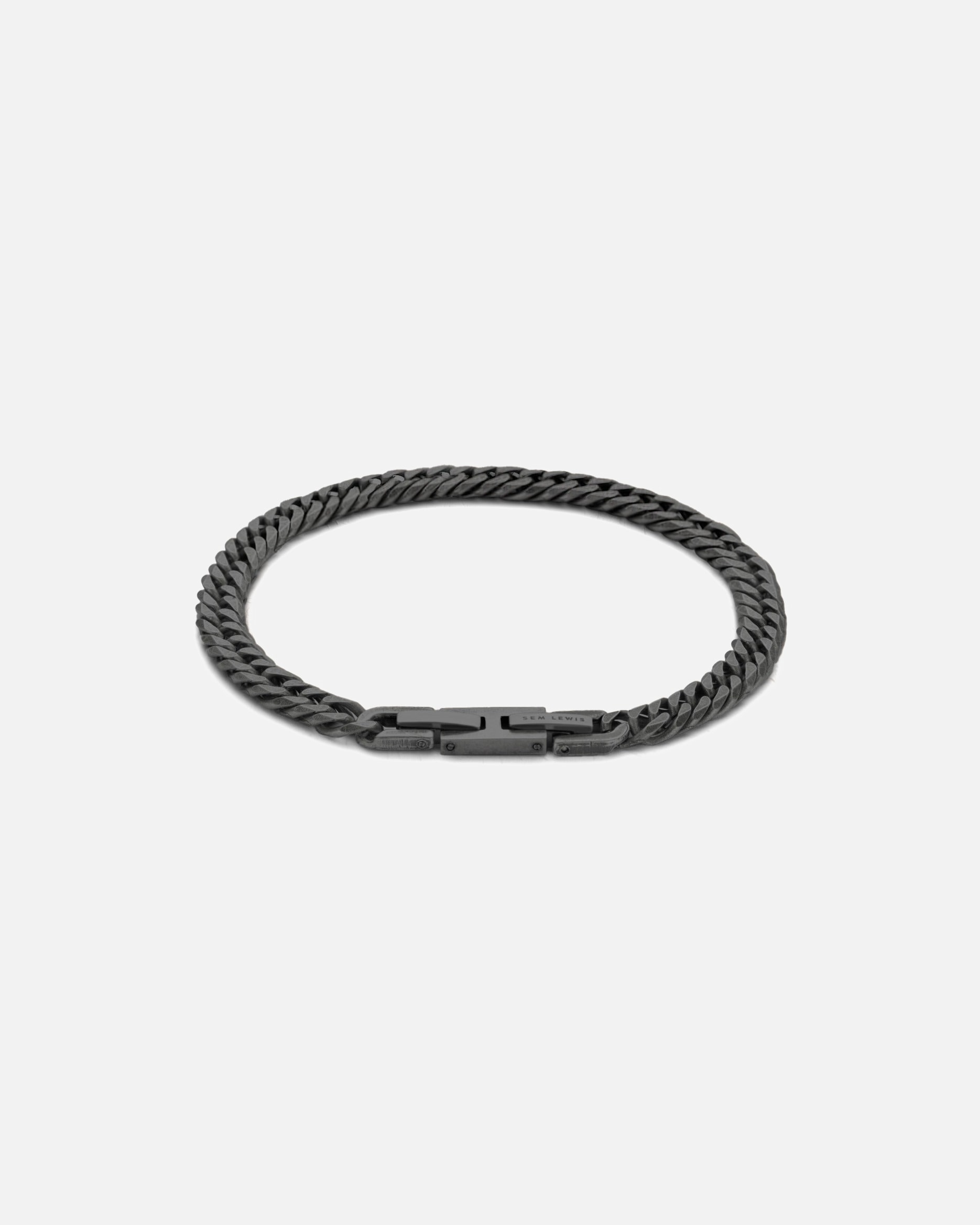Bransoletka dla Mężczyzna Sem Lewis Sem Lewis Battersea Northcote Road Armband Gunmetal SL320022 Sem Lewis Battersea Northcote Road Armband Gunmetal SL320022