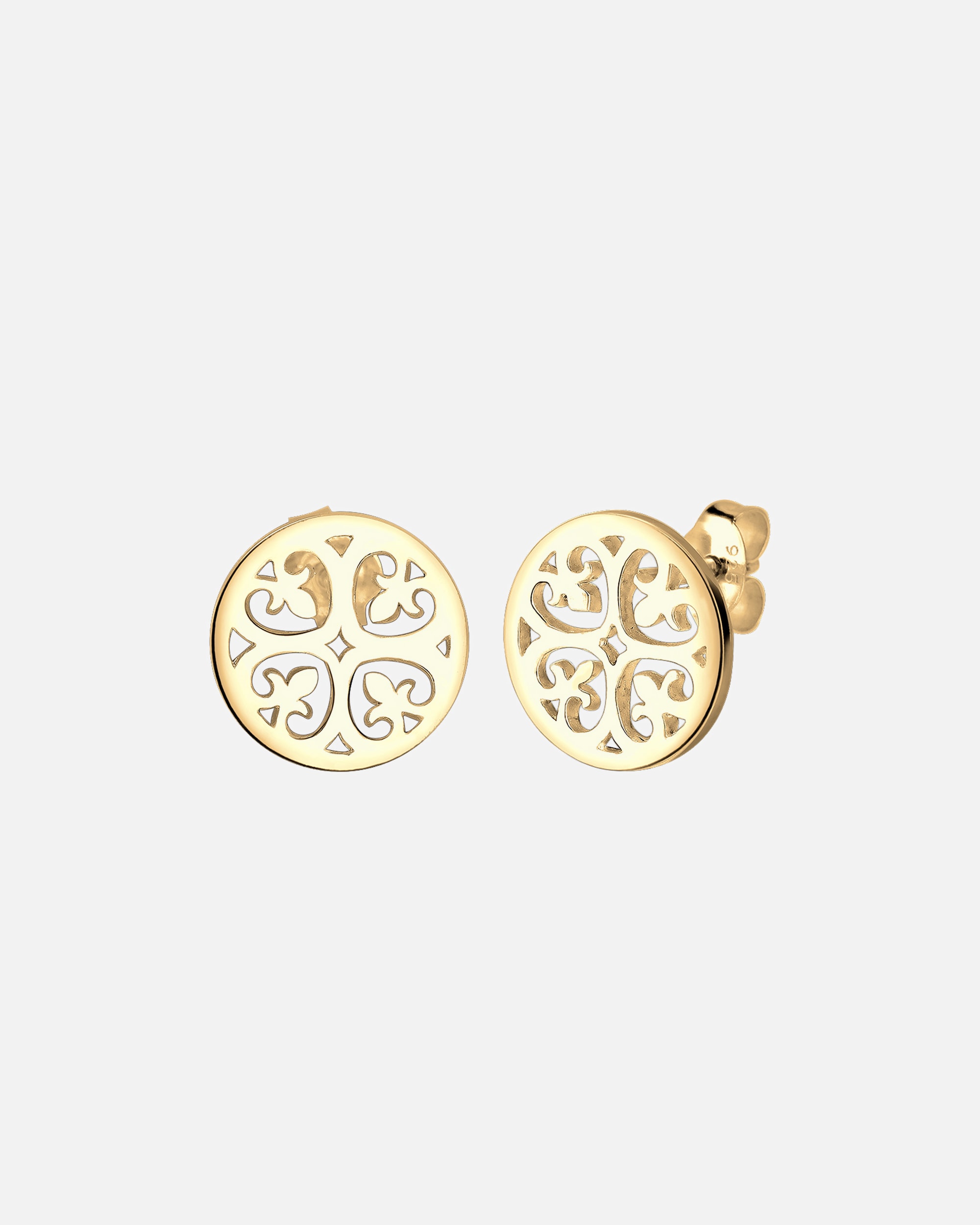 Kolczyki dla Kobieta Elli Damy Ornament Orientalny filigranowy w srebra próby 925 goldfarben