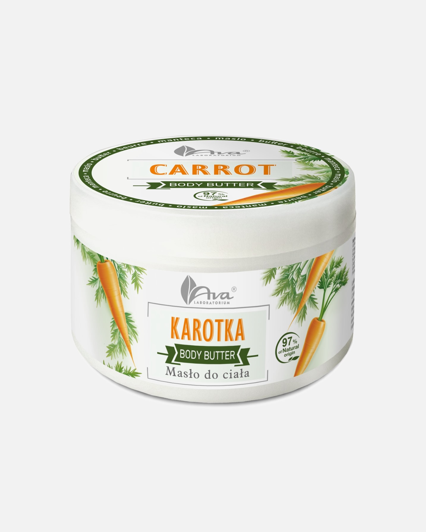 Masło do ciała dla Kobieta Ava laboratorium Body Butter 250 g
