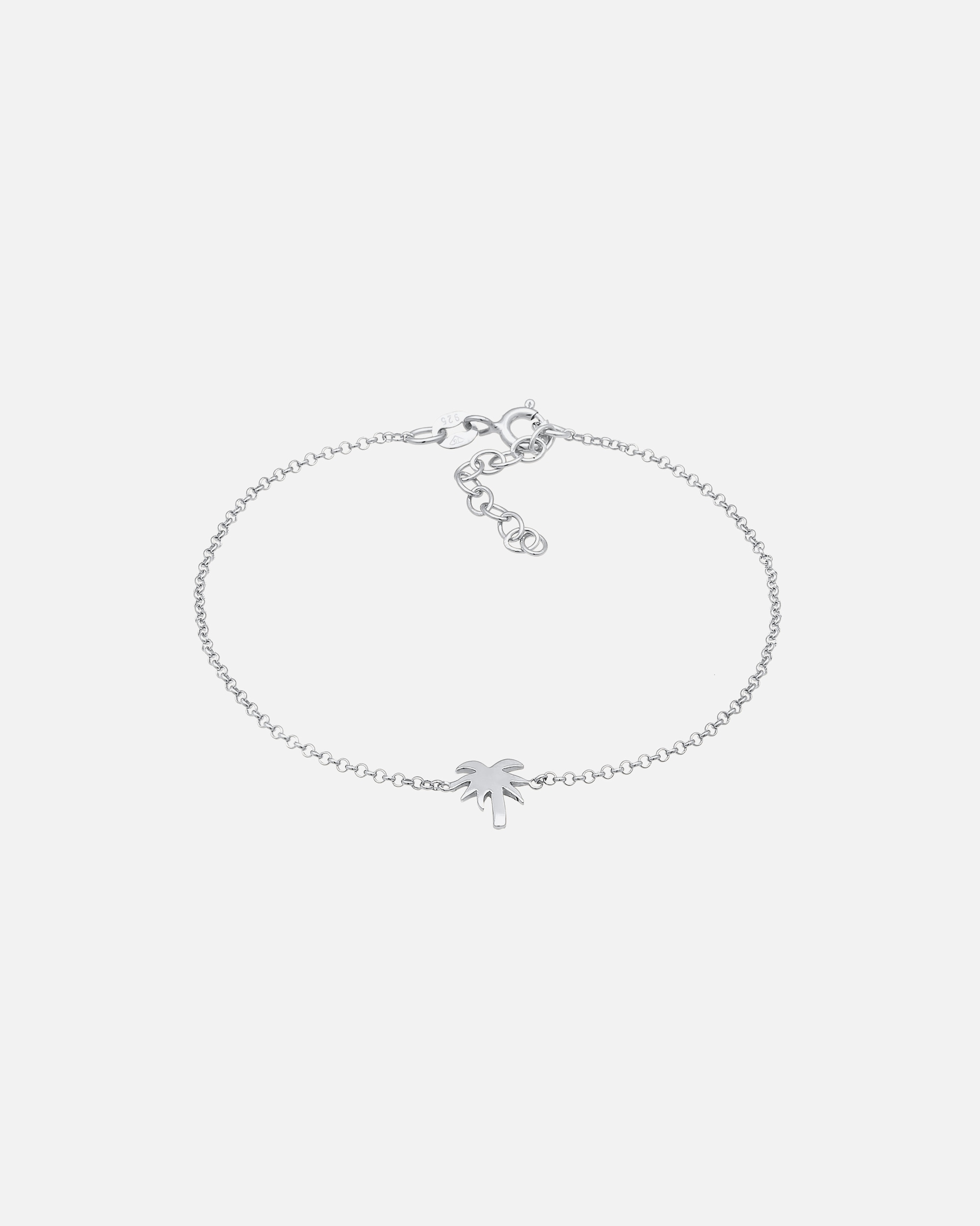 Bransoletka dla Kobieta Elli Damska zawieszka palma Palm Beach Basic ze srebra próby 925 Sterling Silver silberfarben