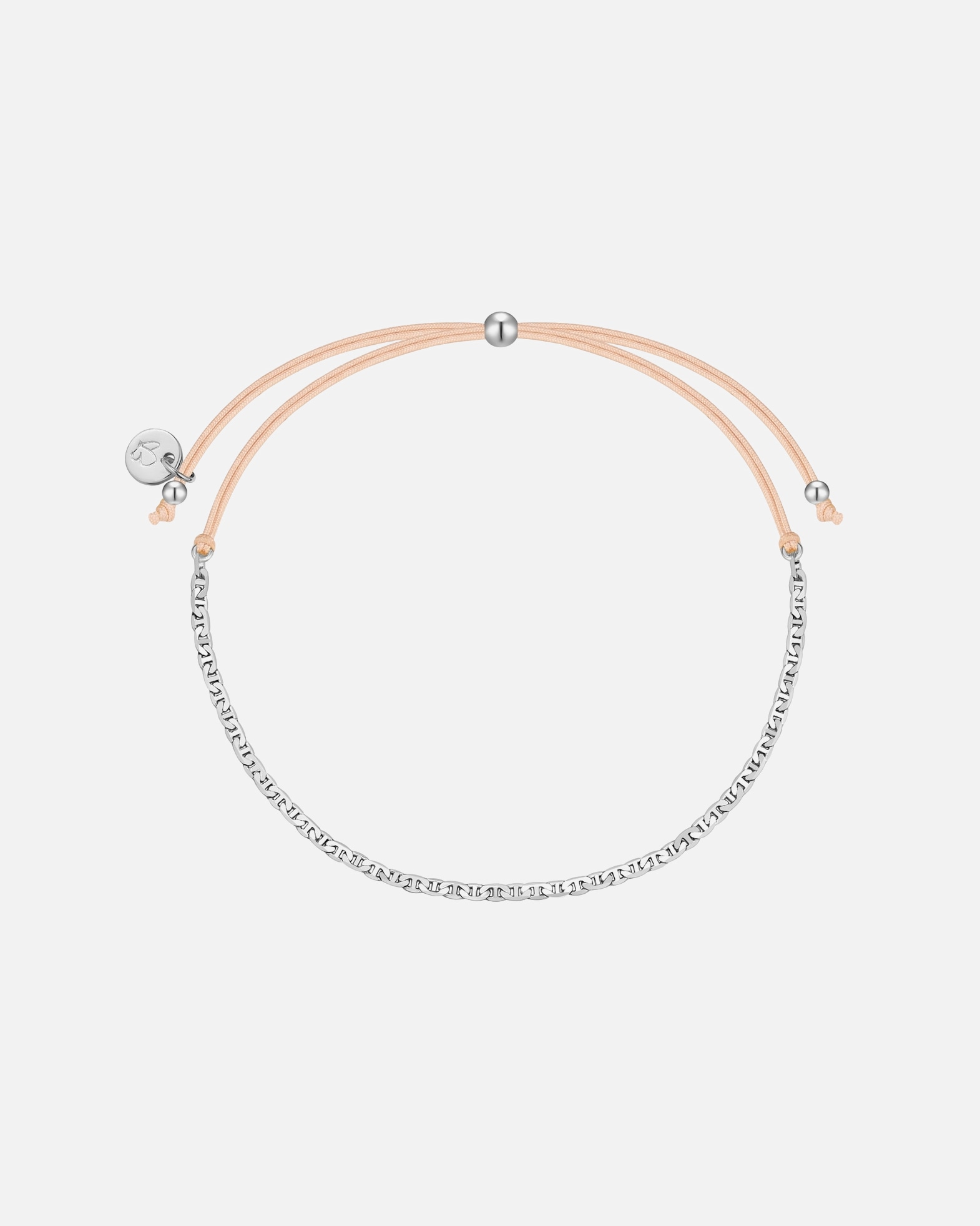 Bransoletka dla Kobieta Glanzstücke München Bransoletka z srebra próby 925 w kolorze srebrnym 15,0 - 22,0 cm, flexibel einstellbar