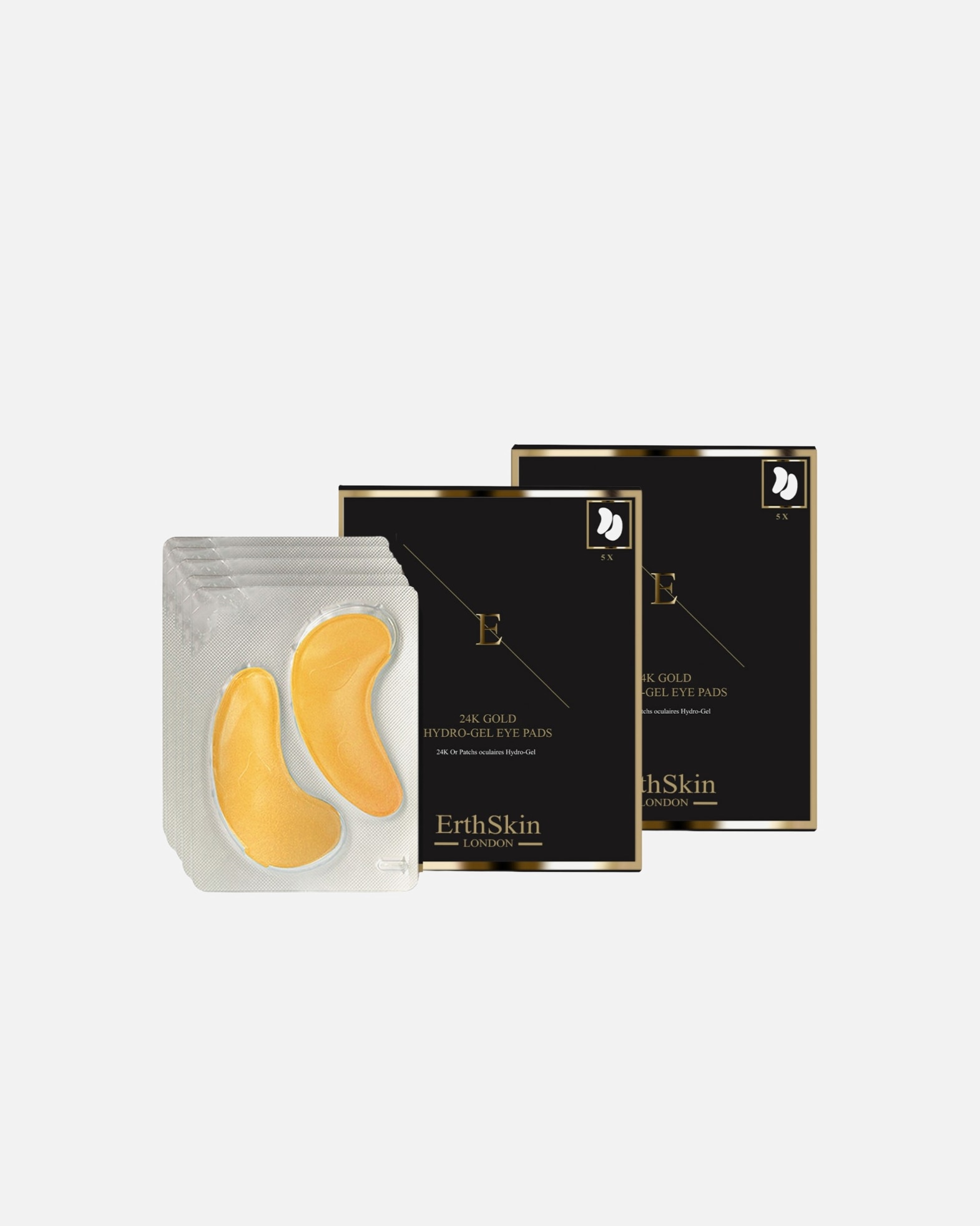Płatki pod oczy dla Kobieta ErthSkin London Duet złotych płatków pod oczy z kolagenem 1 sztukaka