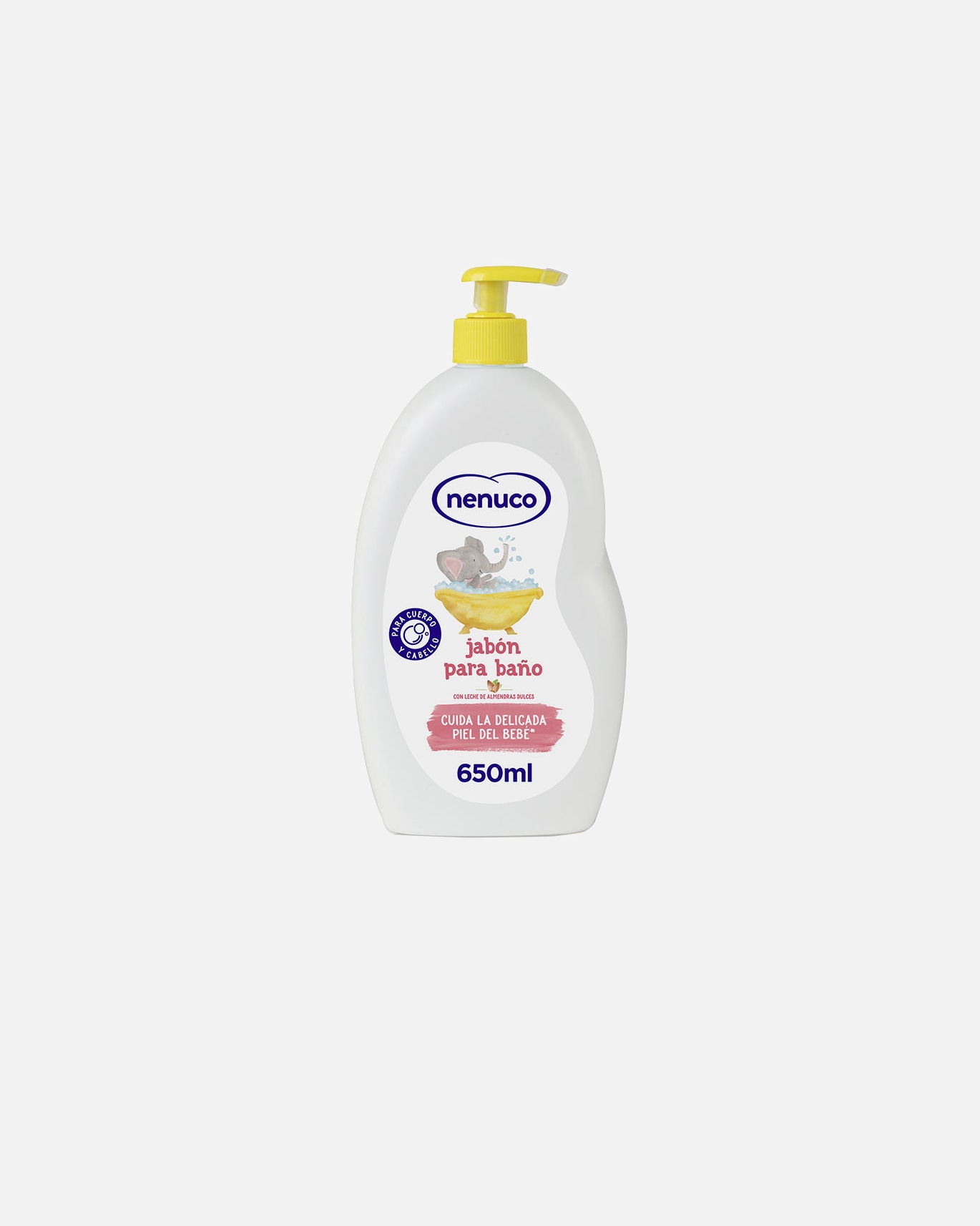 Żel pod prysznic dla dzieci dla Unisex Nenuco NAWILŻAJĄCA KĄPIEL z mlekiem ze słodkich migdałów 650 ml