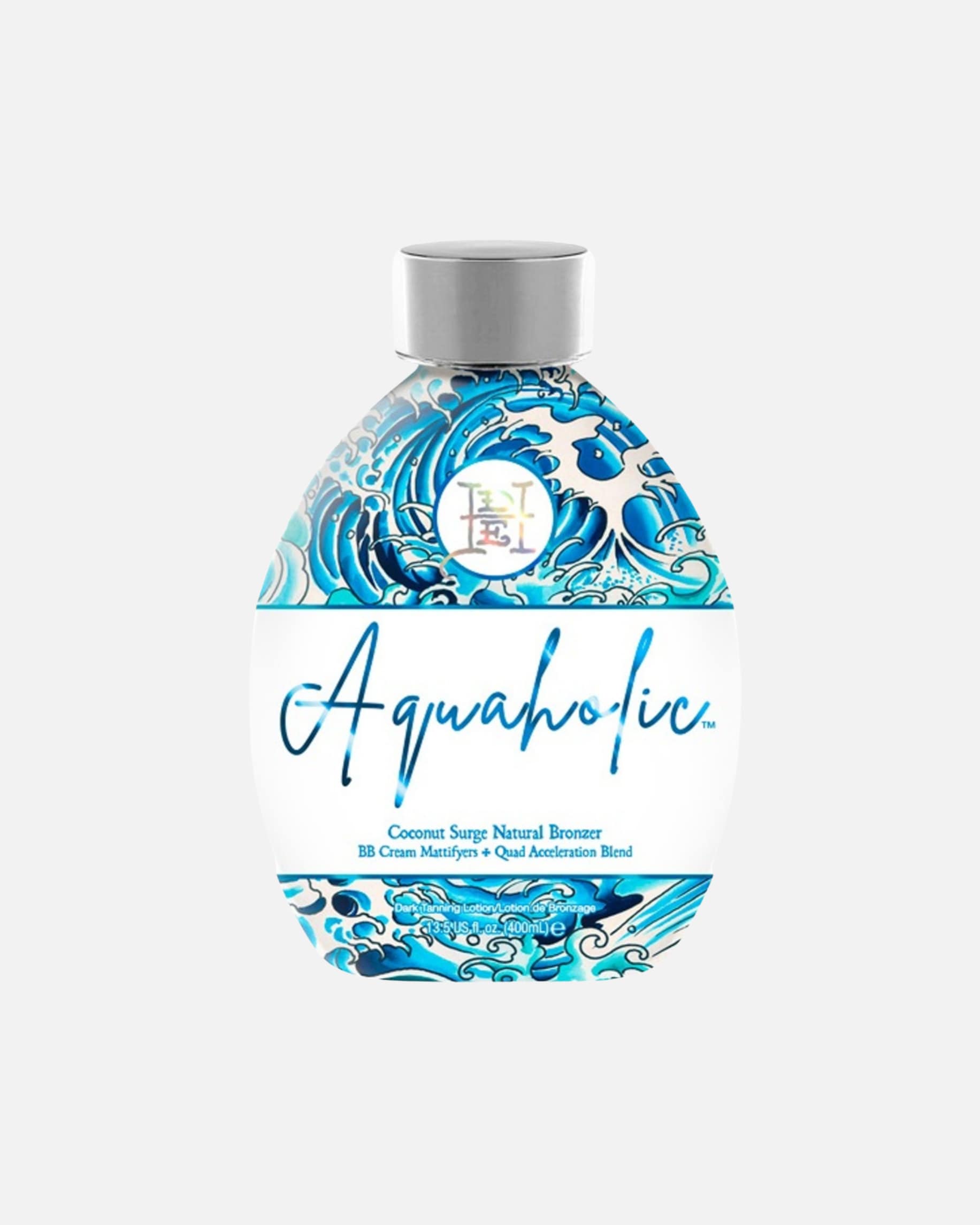 Samoopalacz dla Unisex Ed Hardy Aquaholic naturalny bronzer bez dha z kokosem i efektem wygładzenia bb 400 ml
