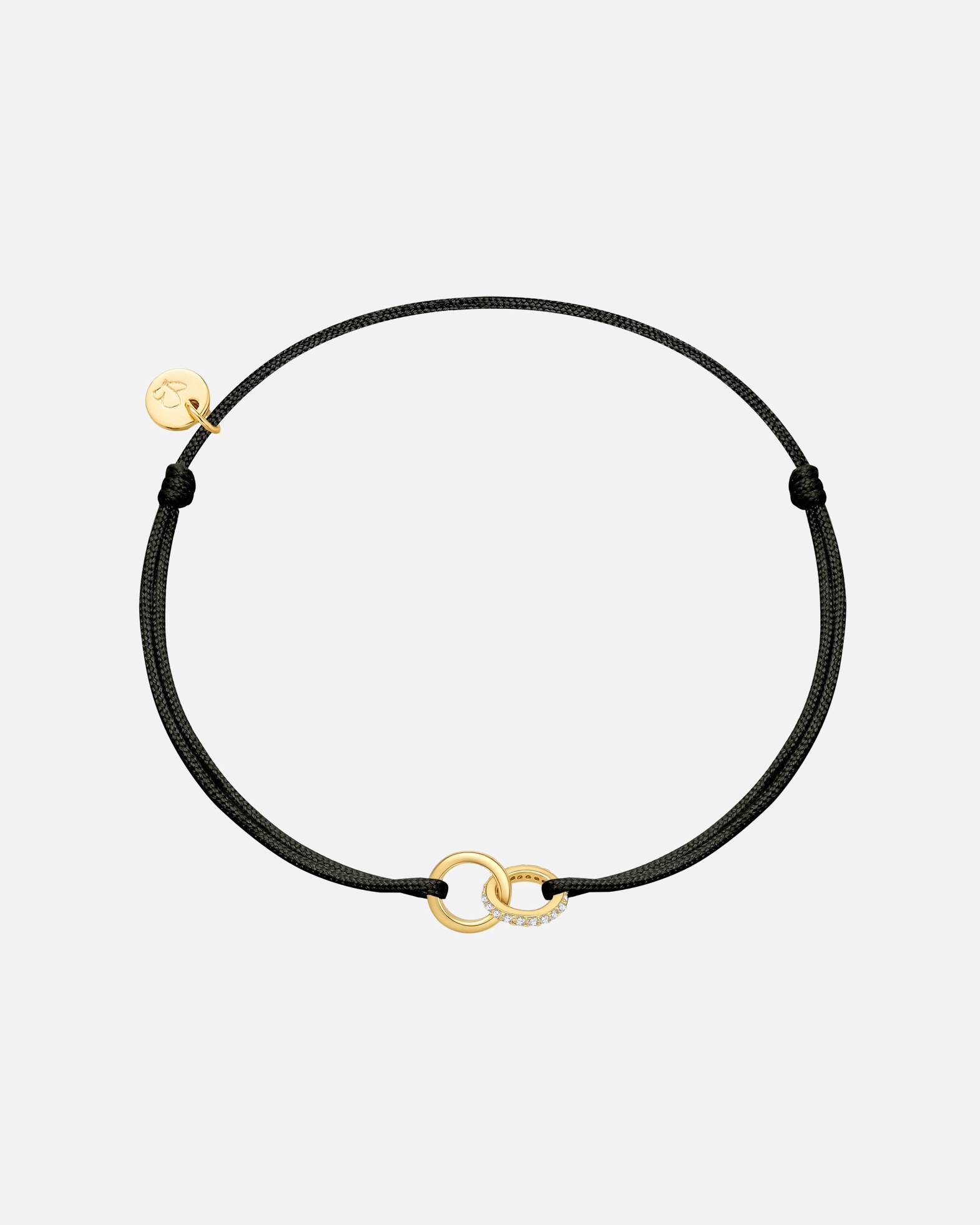 Bransoletka dla Kobieta Glanzstücke München Bransoletka z srebra próby w zlocie zóltym z cyrkonia 15,0 - 22,0 cm, flexibel einstellbar