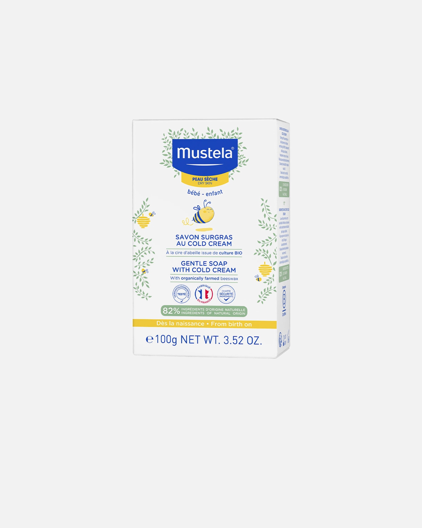 Żel pod prysznic dla dzieci dla Unisex Mustela Bébé Gentle Soap With Cold Cream 100 g