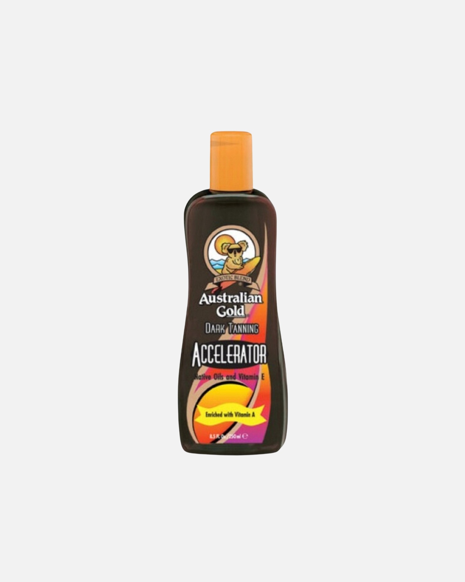 Balsam do opalania dla Unisex Australian Gold Dark Tanning Accelerator balsam przyspieszający opalanie z aloesem i witaminami A+E 250 ml