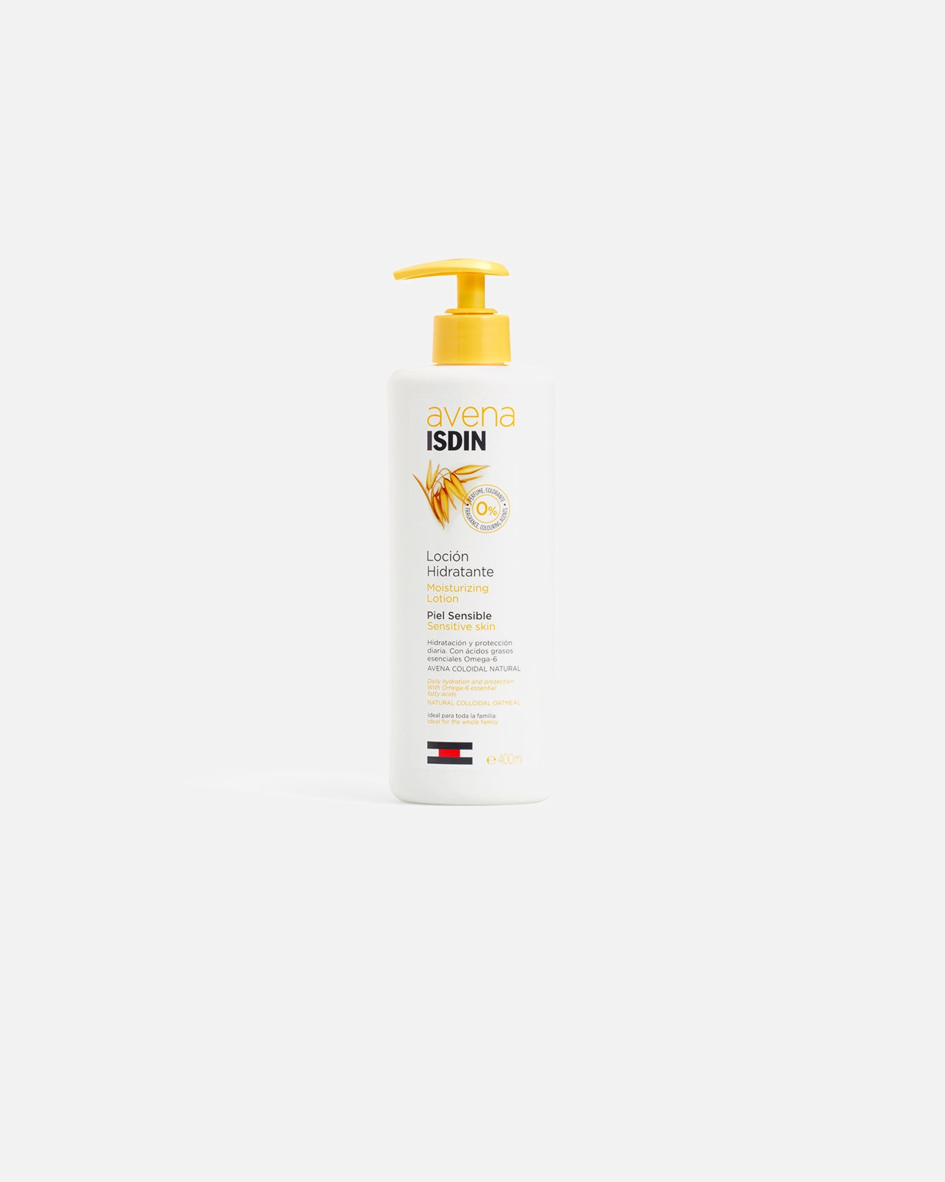 Krem do ciała dla Unisex ISDIN Nawilżający balsam OAT do skóry wrażliwej 400 ml