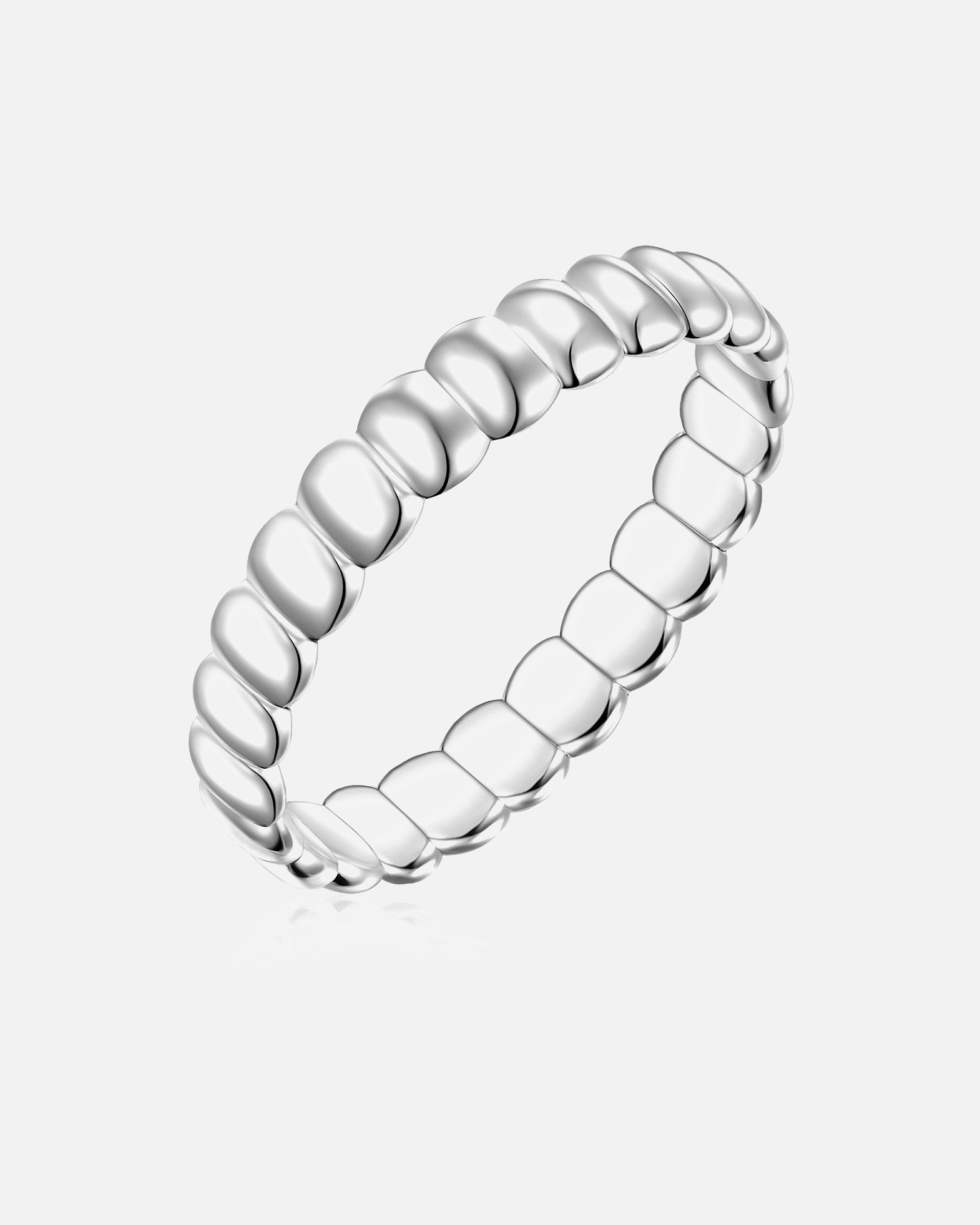 Pierścionek dla Kobieta Glanzstücke München Srebrny pierścionek srebro wysokiej próby Cyrkonia srebrny 48