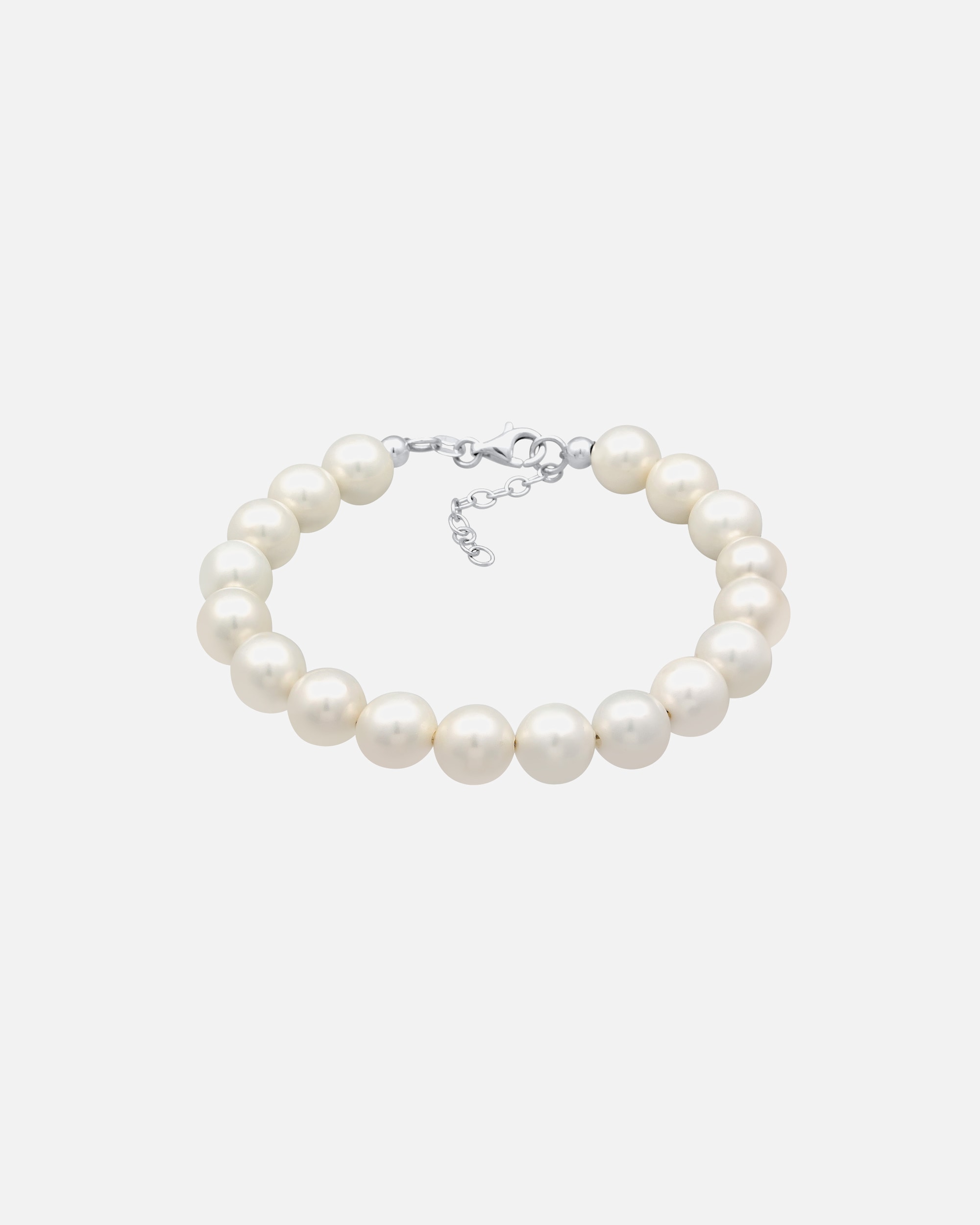 Bransoletka dla Kobieta Nenalina Damski Trend Elegant z perłami Shell Core ze srebra próby 925 Sterling Silver 18