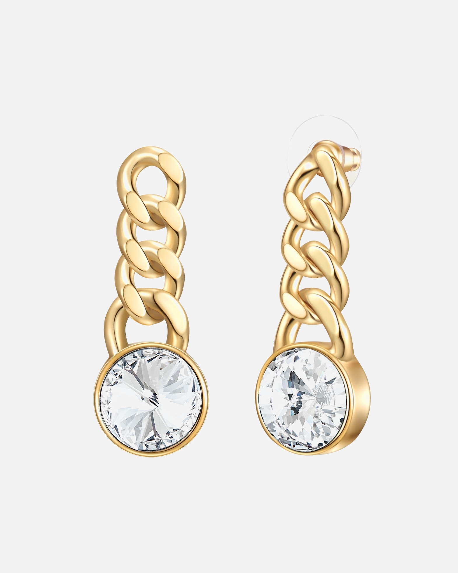 Kolczyki dla Kobieta Lulu & Jane Kolczyki Stop metali Żółte złoto 37,5 mm