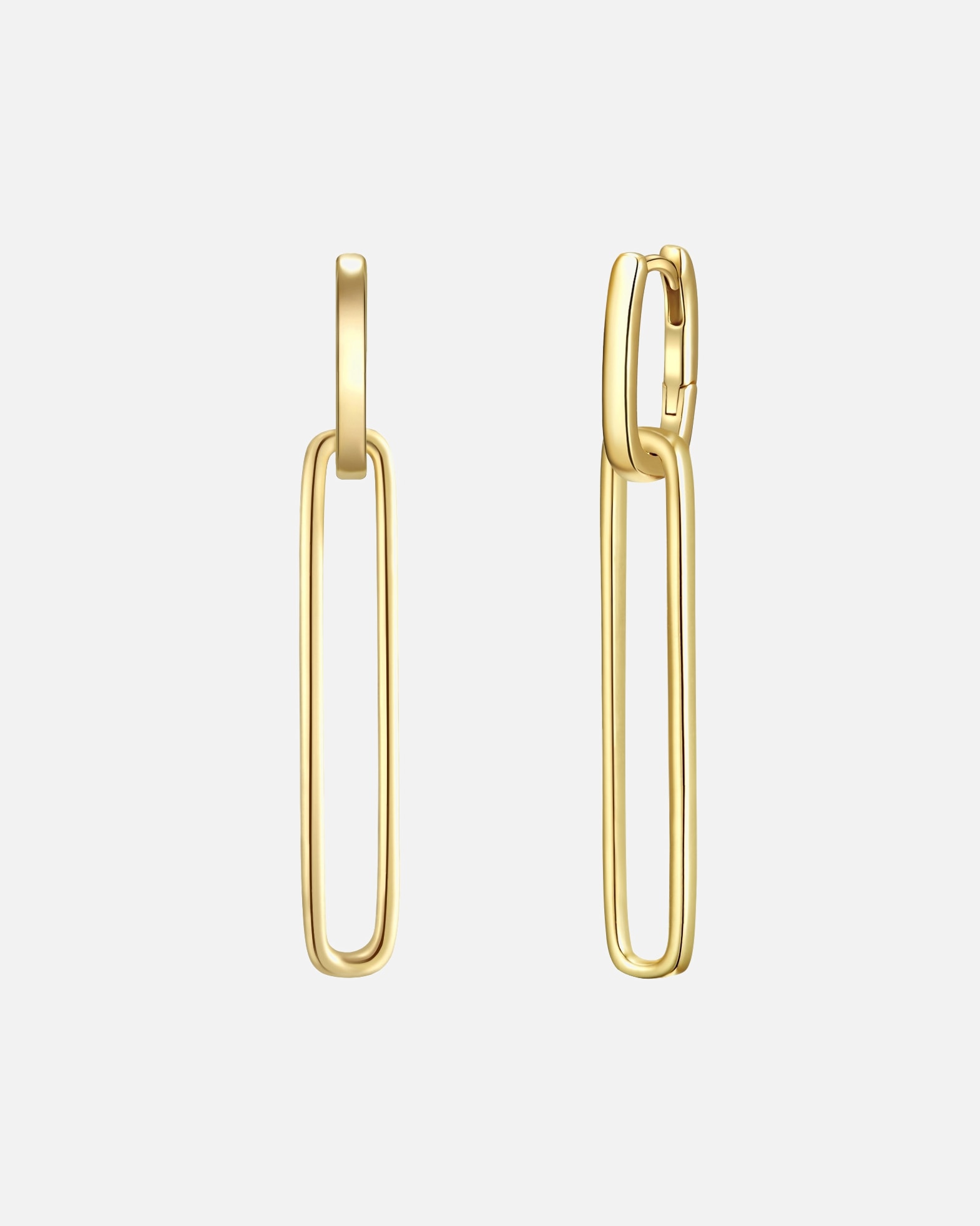 Kolczyki dla Kobieta Glanzstücke München Kolczyki z Srebro wysokiej próby w Żółte złoto 44,5 mm