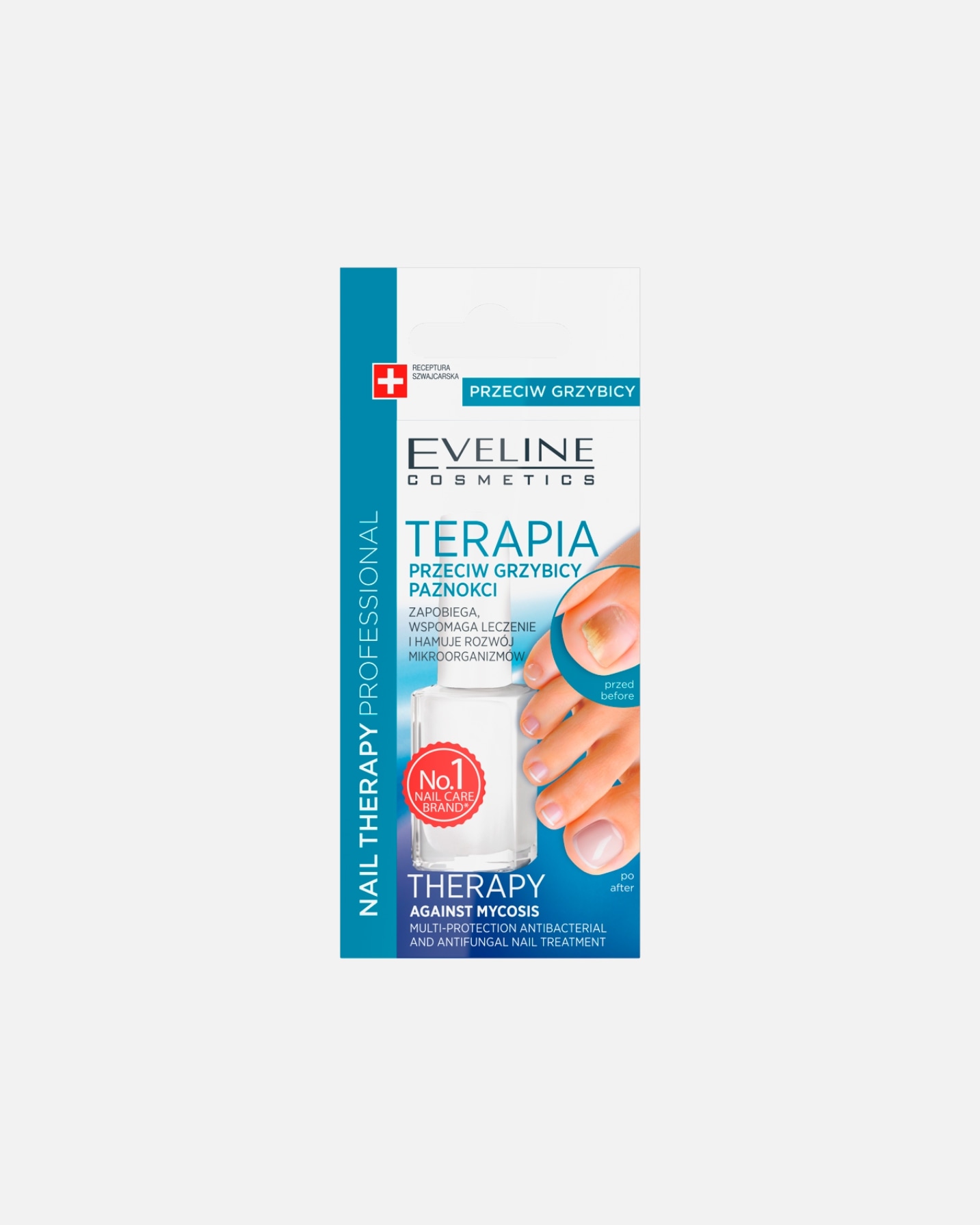 Odżywka do paznokci dla Unisex Eveline Cosmetics Nail Therapy Professional 12 ml