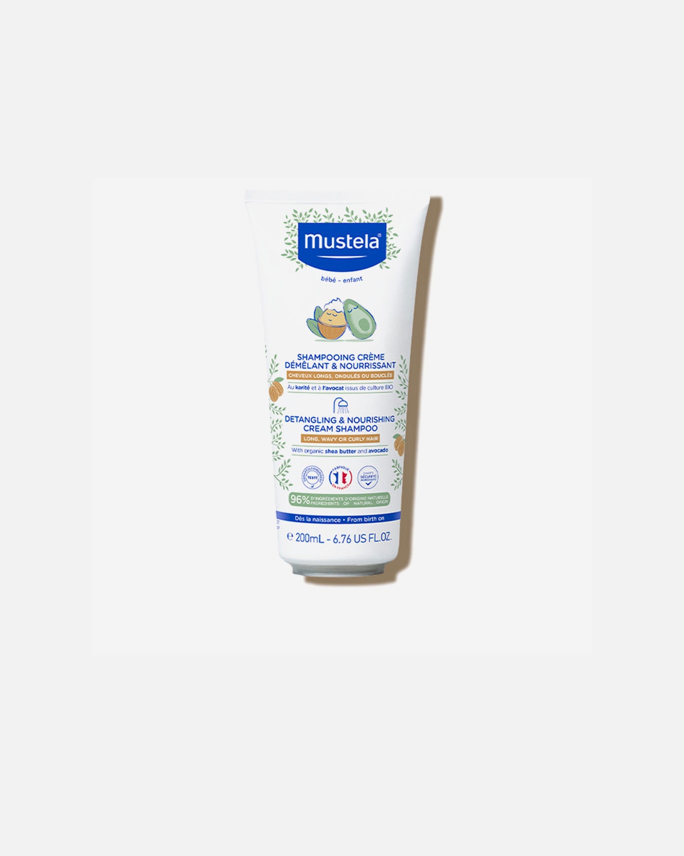 Szampon do włosów dla Unisex Mustela Normal Skin 200 ml