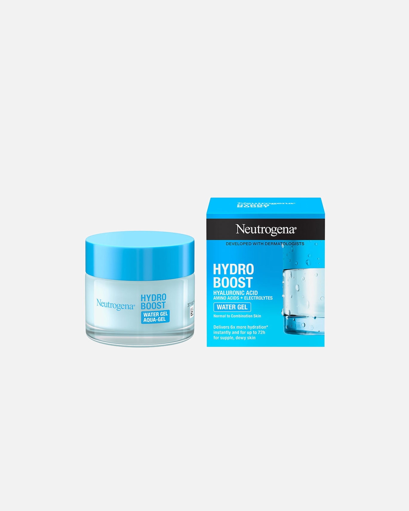 Krem na dzień dla Unisex Neutrogena HYDRO BOOST wodny żel do twarzy do twarzy skóra normalna mieszana 50 ml
