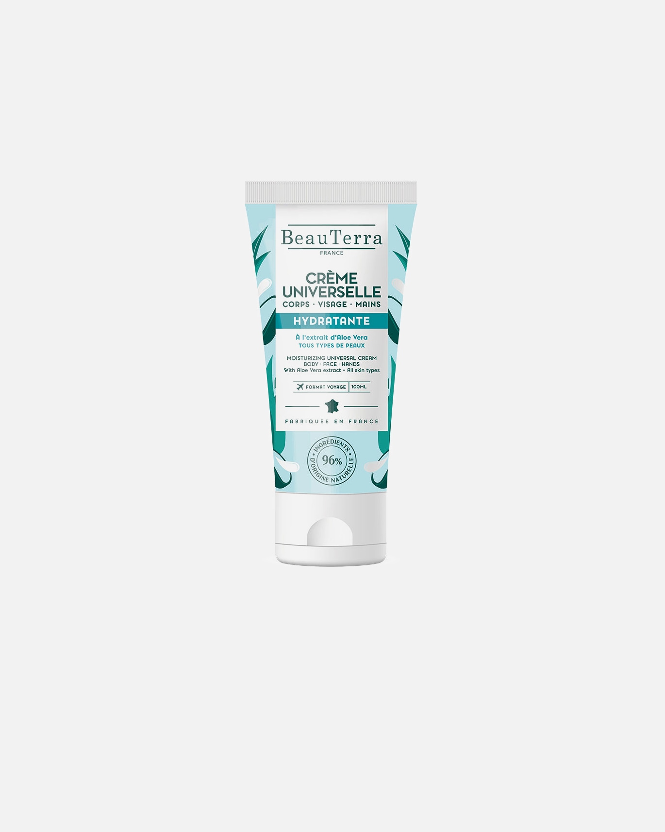 Kuracja do twarzy dla Unisex BeauTerra NAWILŻAJĄCY krem uniwersalny 100 ml