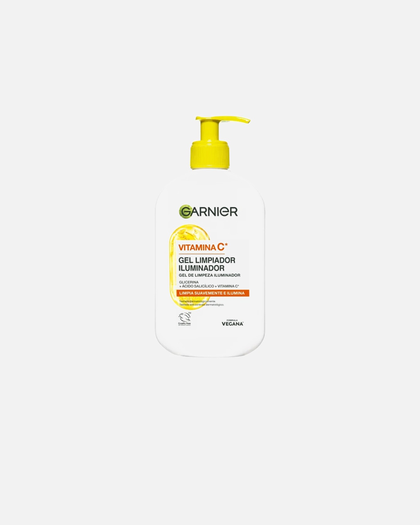 Żel myjący do twarzy dla Unisex Garnier Rozjaśniający żel oczyszczający z witaminą C 250 ml